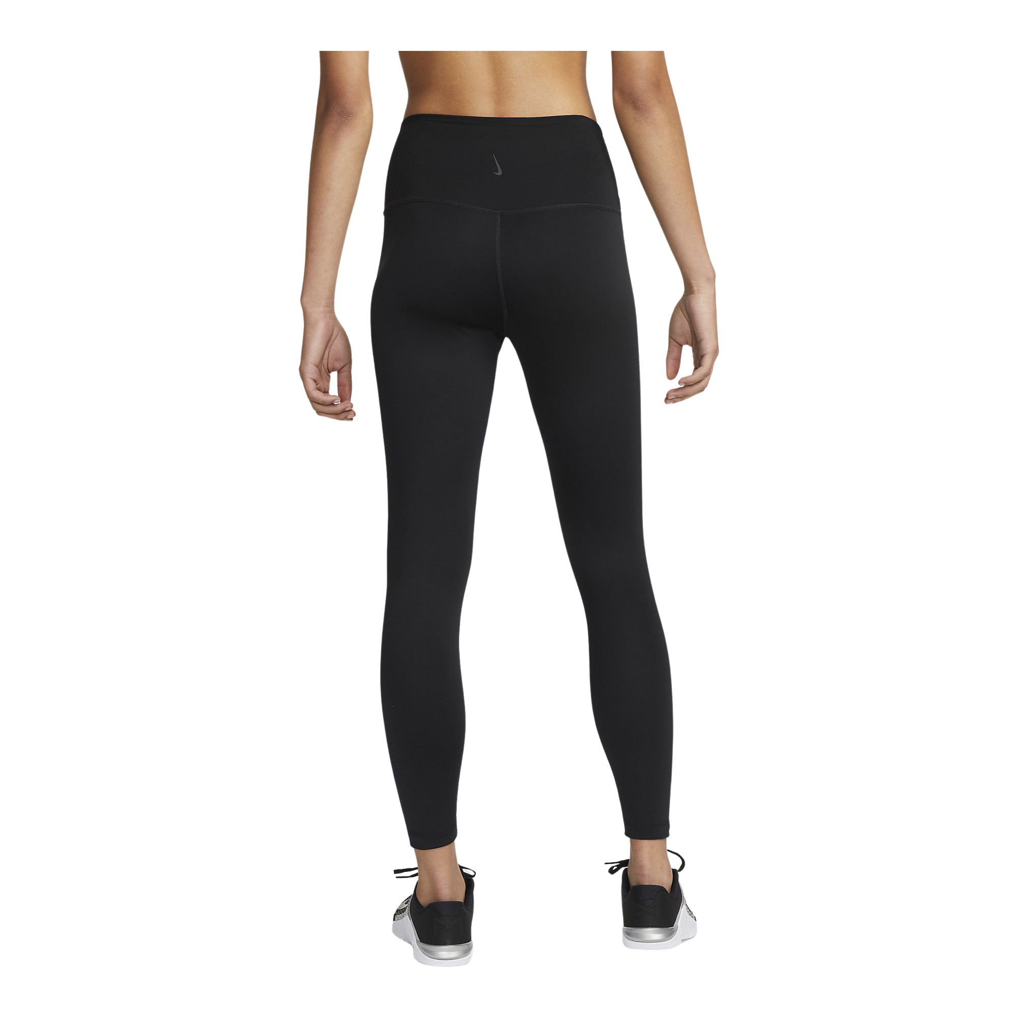 Nike Yoga Dri-Fit High-Waisted 7/8 Metallic Trim Kadın Tayt
