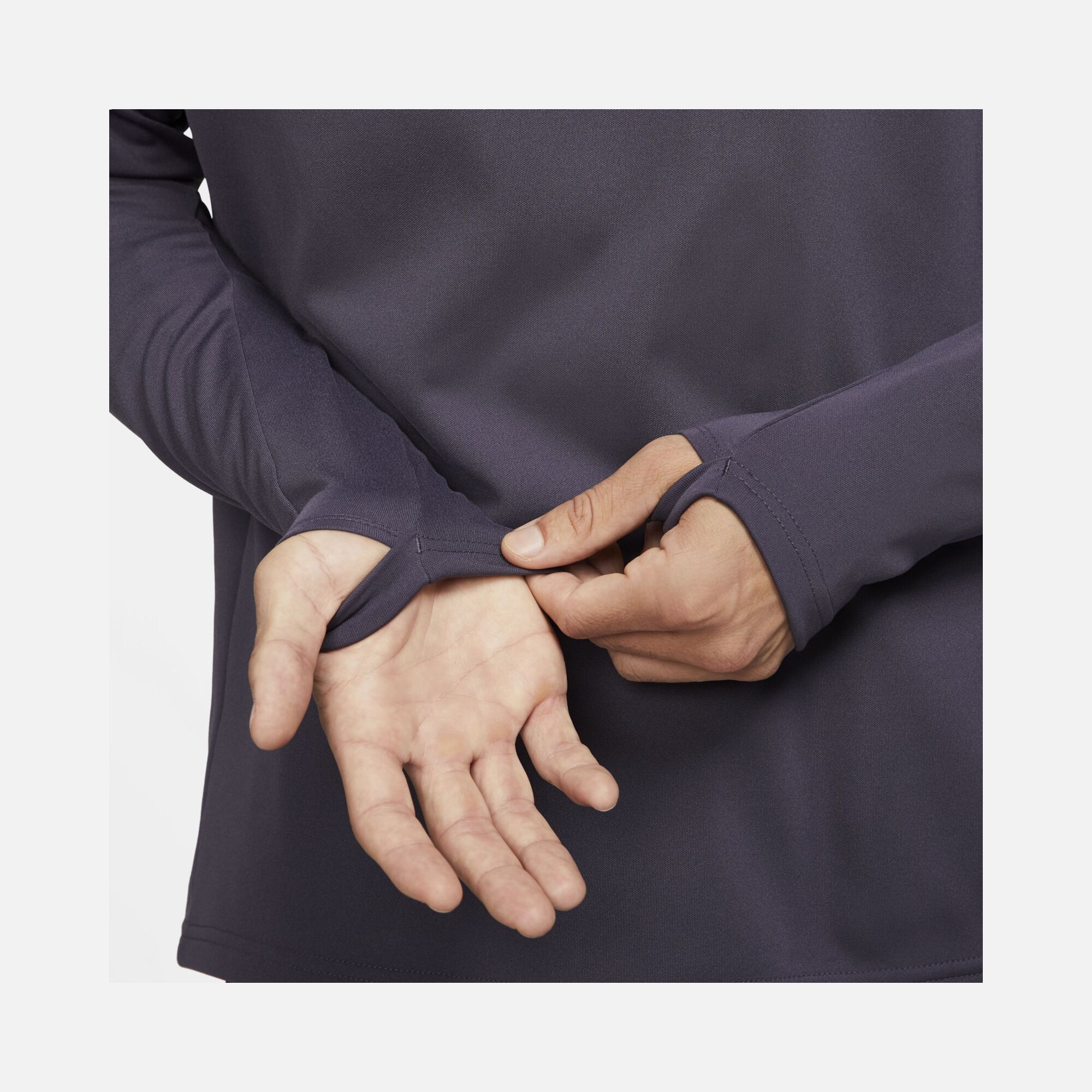 Nike Dri-Fit Academy Football Drill Half-Zip Long-Sleeve Erkek Tişört