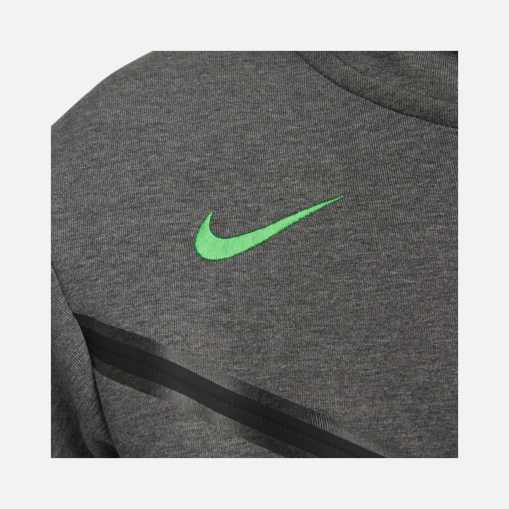 Nike Liverpool FC Tech Fleece Windrunner Full-Zip Hoodie Erkek Sweatshirt