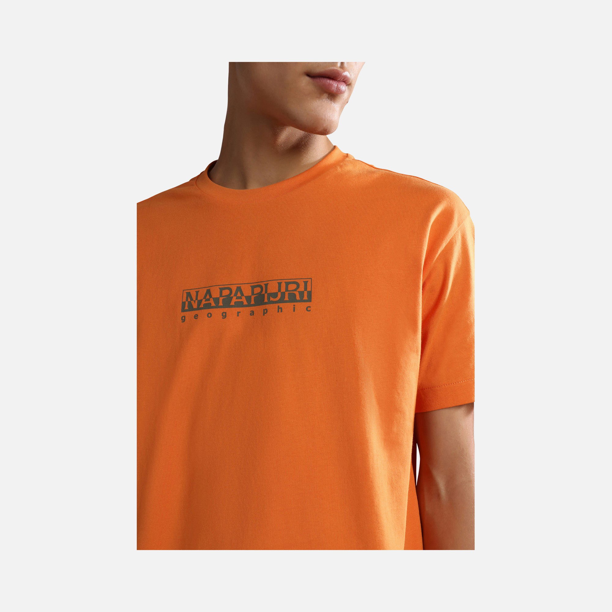 Napapijri Sportswear Box Short-Sleeve Erkek Tişört