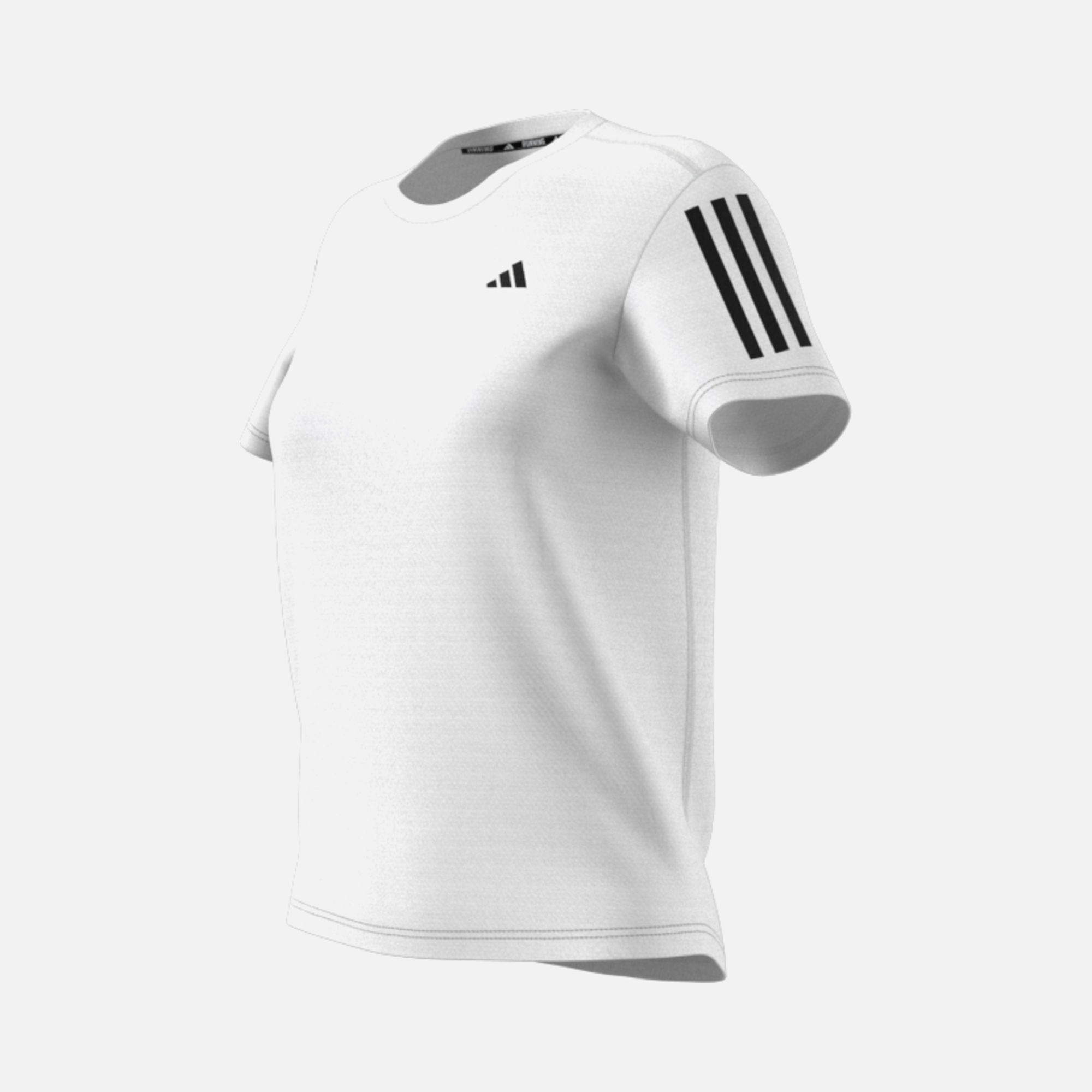 adidas Aeroready Own The 3-Stripes Running Short-Sleeve Kadın Tişört