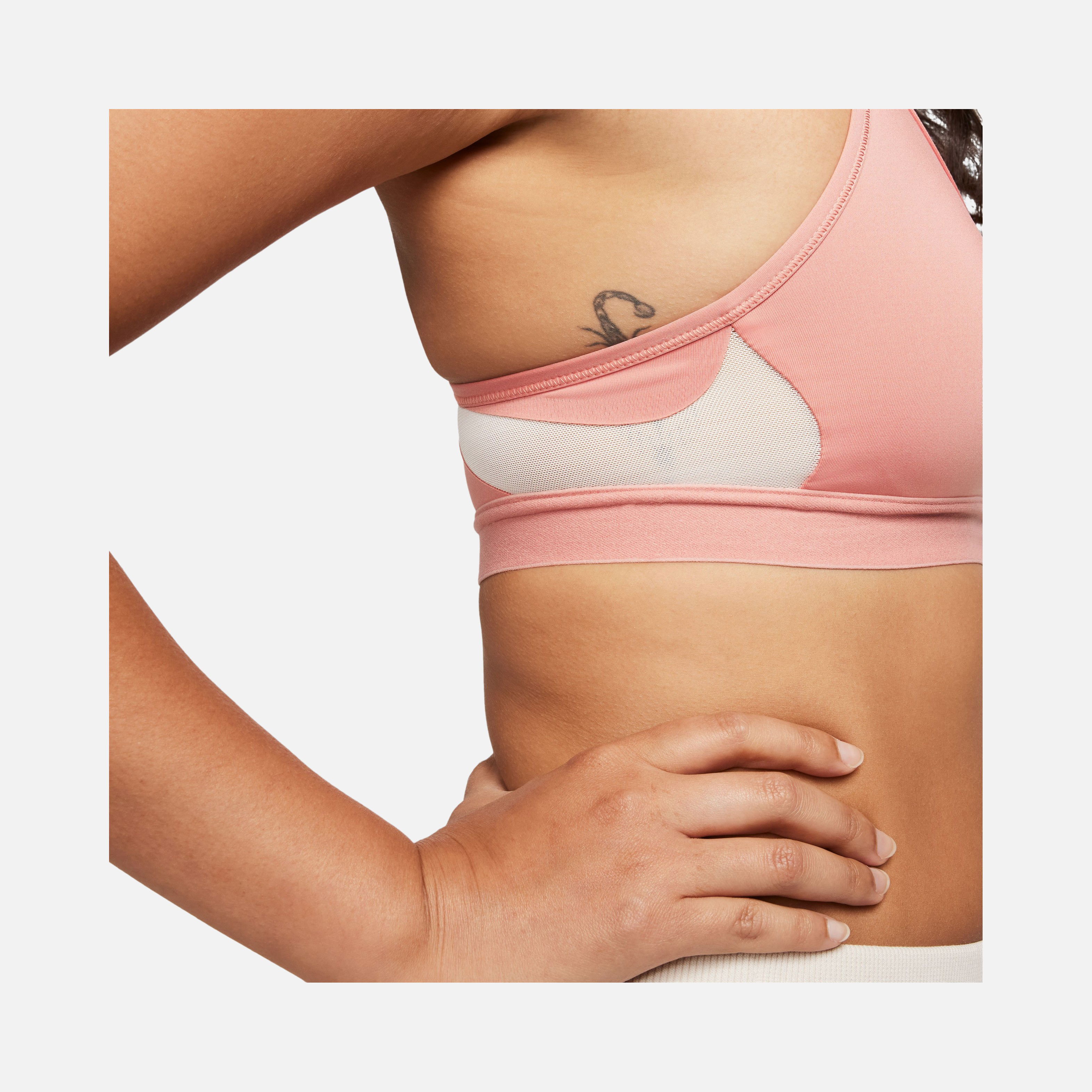 Nike Dri-Fit Indy V Neck Light-Support Sports Training Kadın Bra