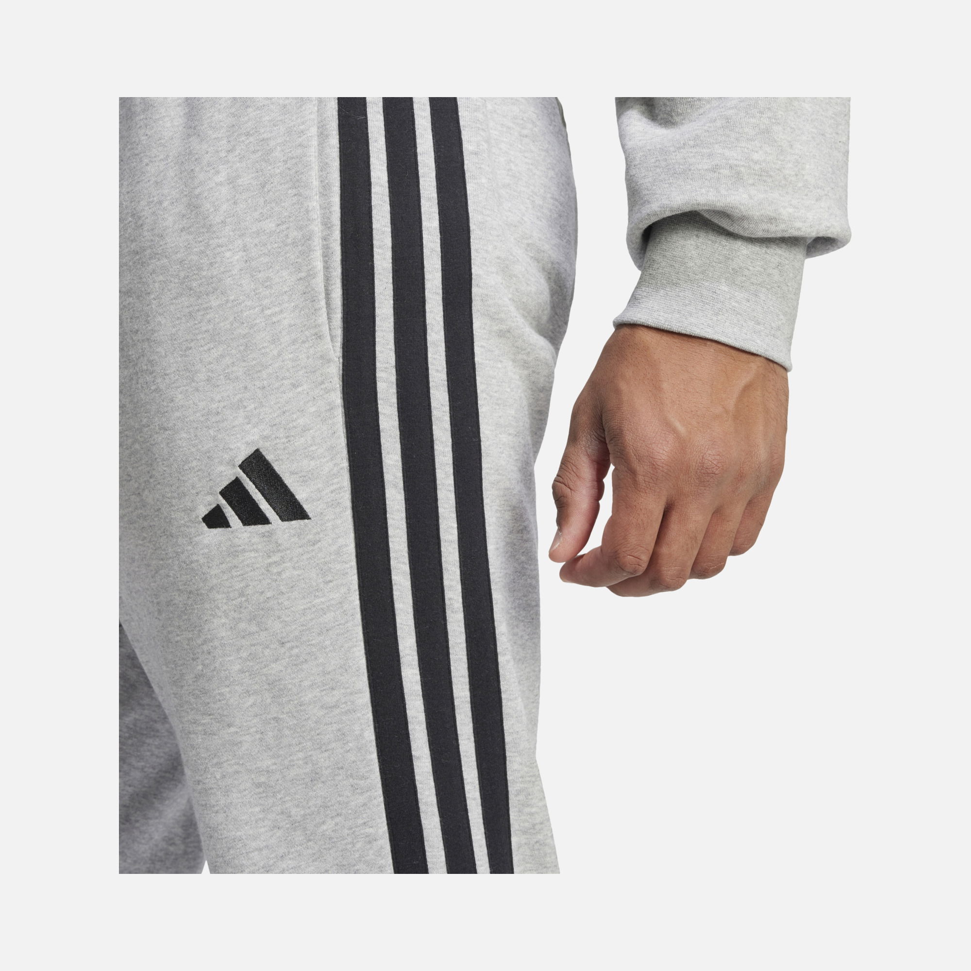 adidas Essential 3-Stripes French Terry Tapered Leg Design Erkek Eşofman Altı
