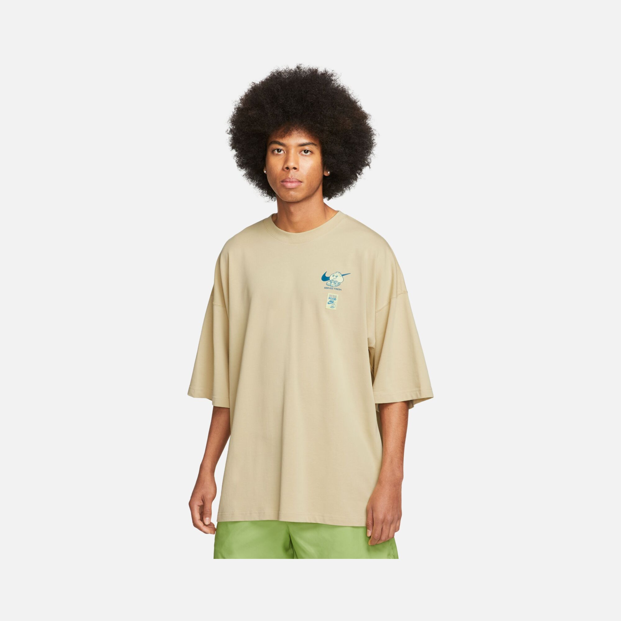 Nike Sportswear Sole Food Graphic Oversized Short-Sleeve Erkek Tişört