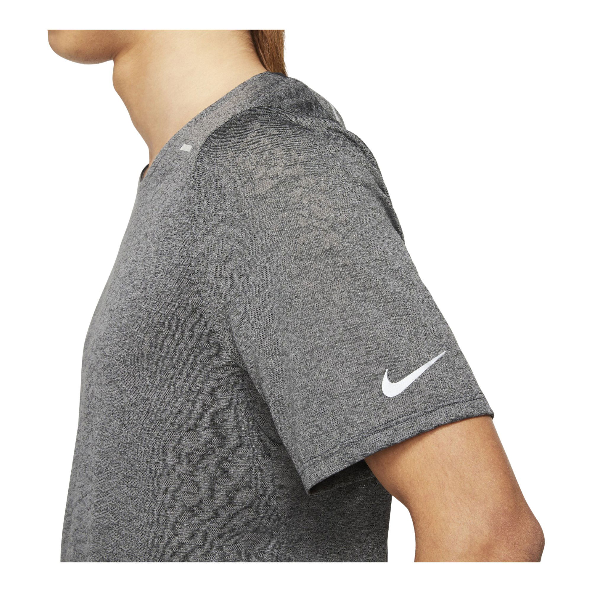 Nike Rise 365 Run Division Short-Sleeve Running Top Erkek Tişört