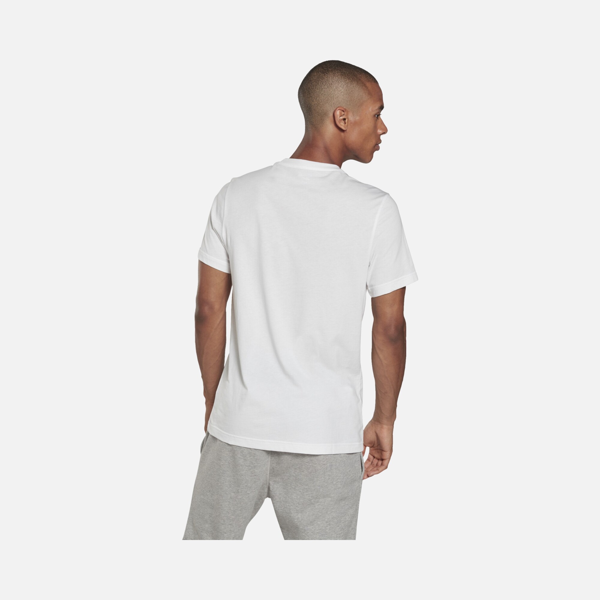 Reebok Graphic Series Stacked Short-Sleeve Erkek Tişört