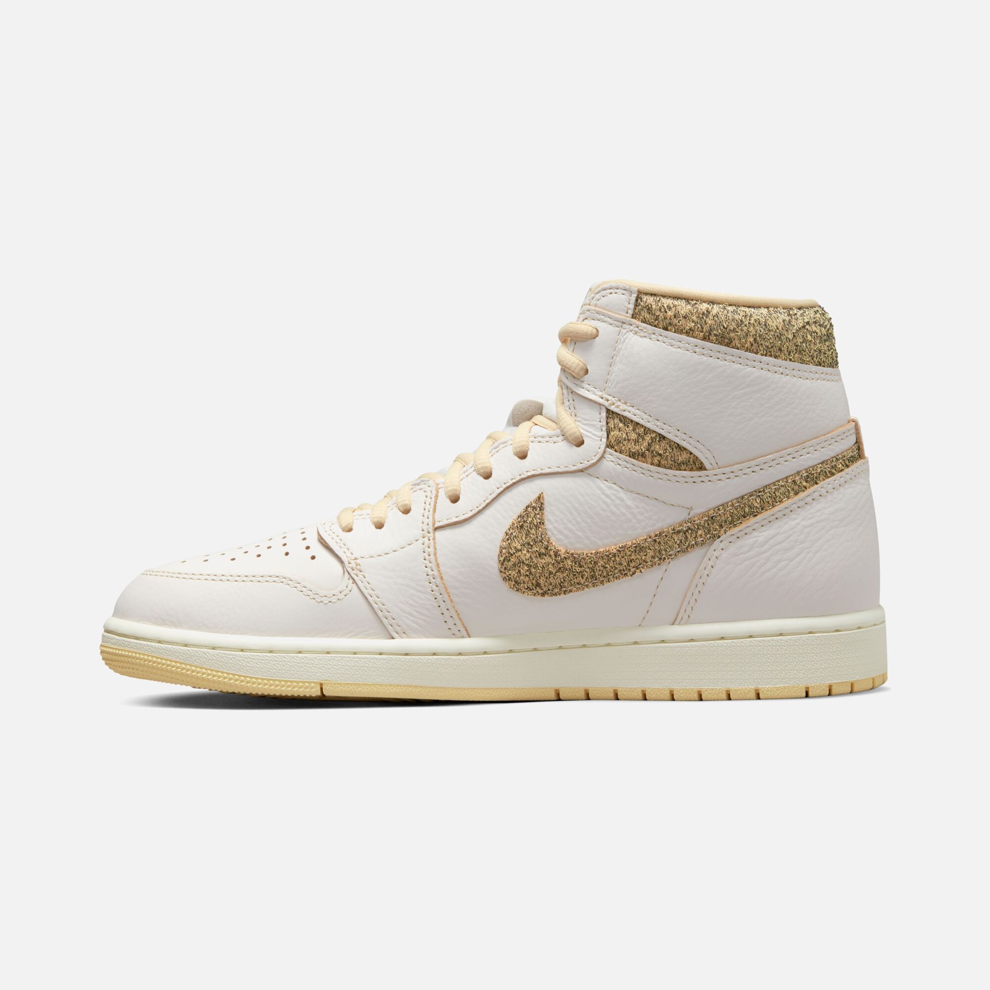Nike Air Jordan 1 Retro High OG Craft ''Sail and Pale Vanilla'' Erkek Spor Ayakkabı