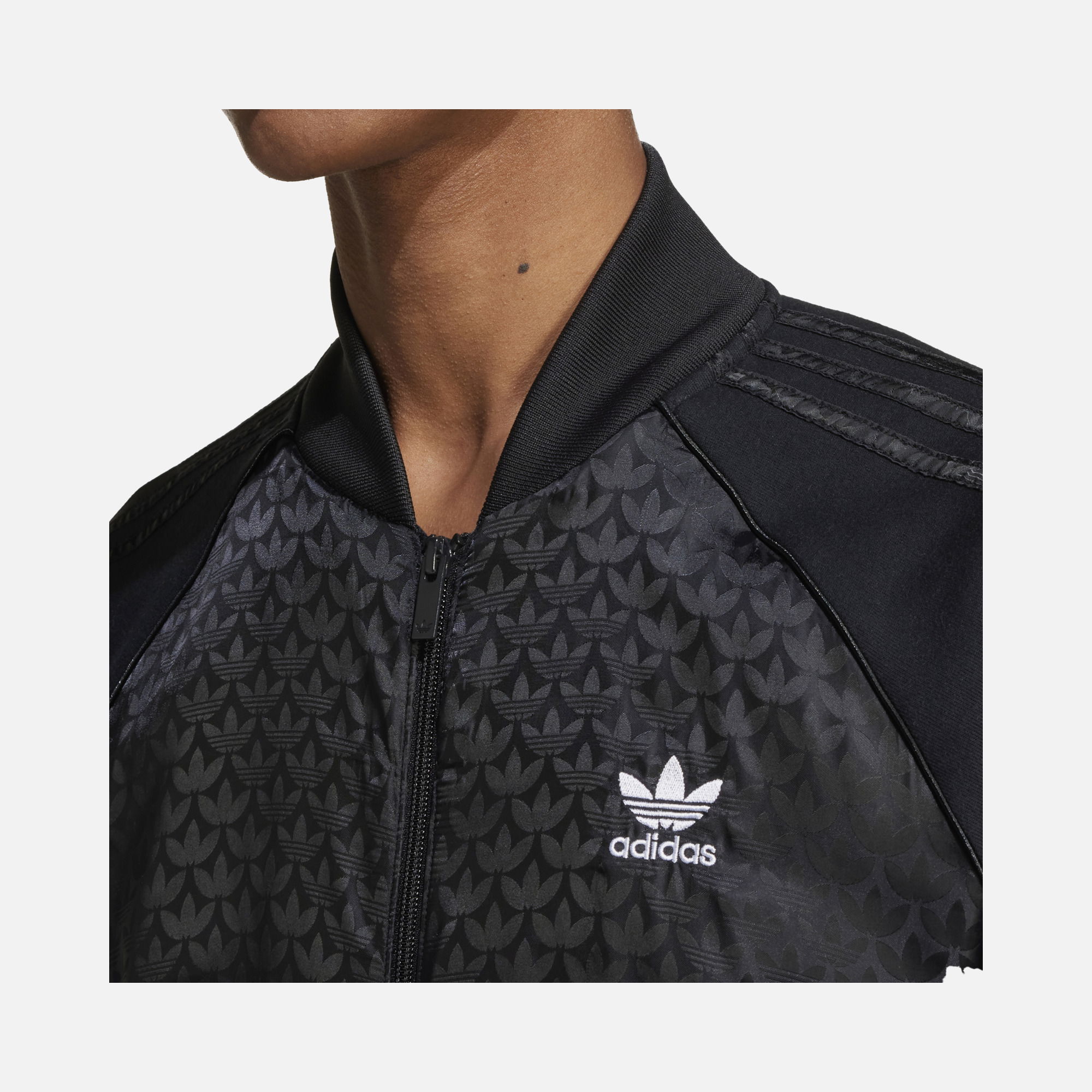 adidas Sportswear Mono Trefoil Graphic Details Full-Zip Erkek Ceket