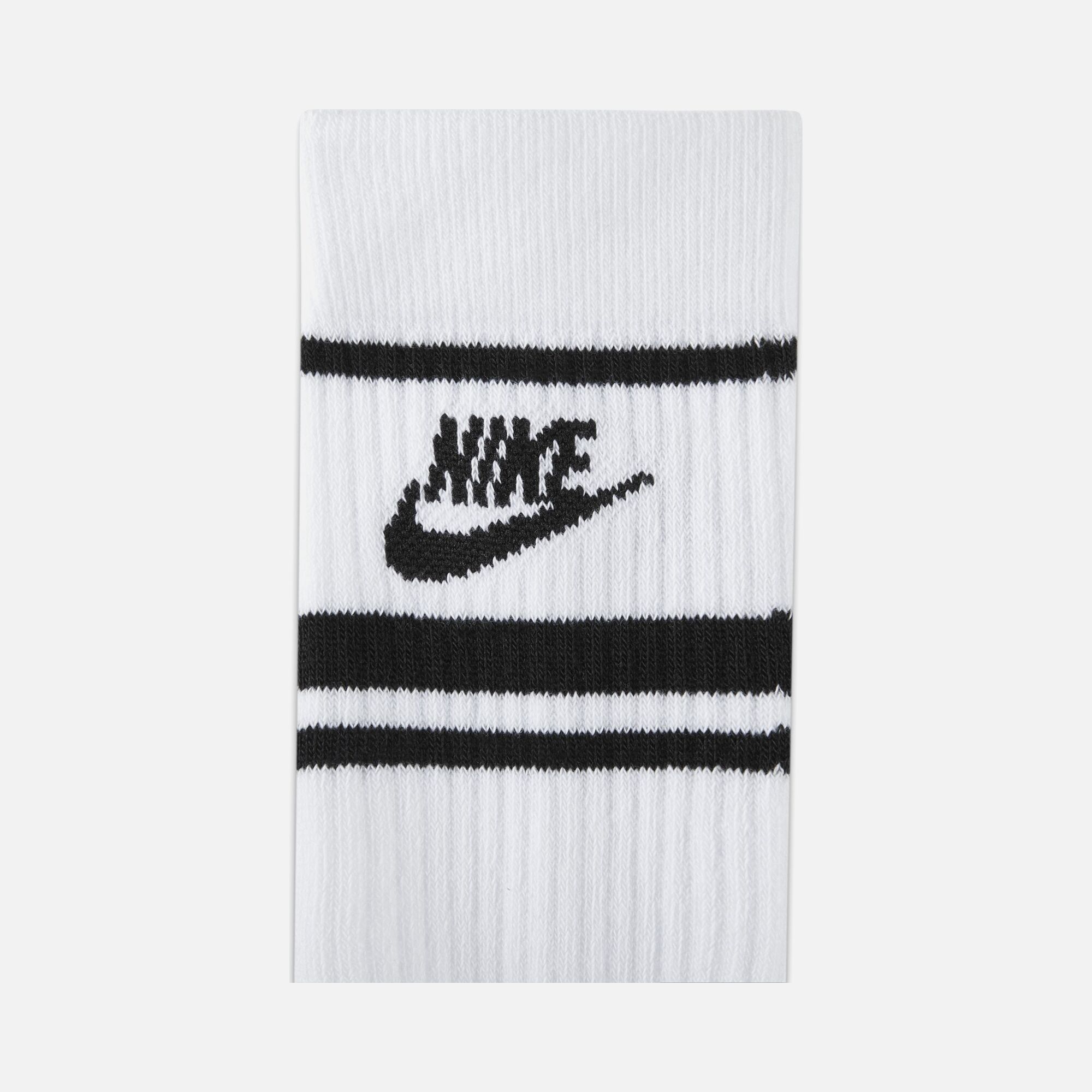 Nike Sportswear Everyday Essentials Crew (3 Pairs) Unisex Çorap