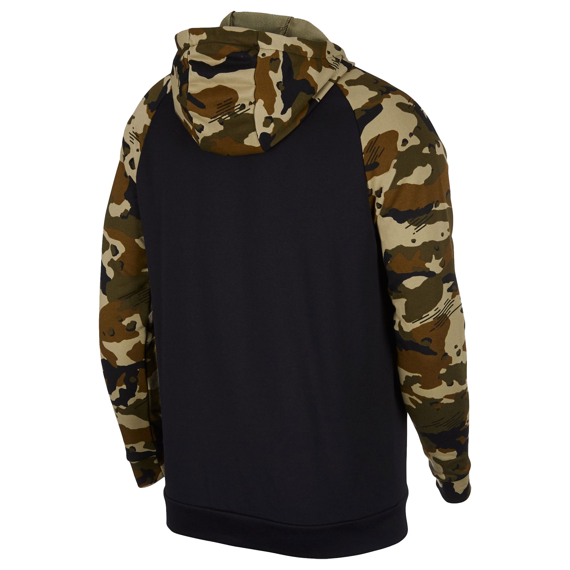 Nike Dri-Fit Camouflage Fleece Full-Zip Hoodie Erkek Sweatshirt
