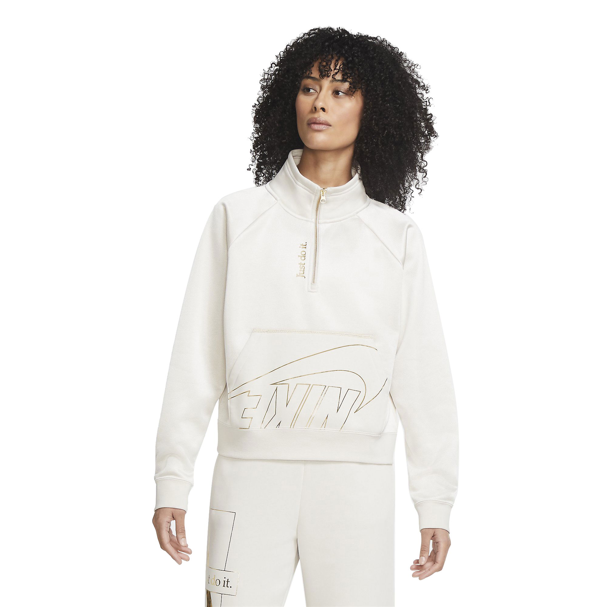 Nike Sportswear Icon Clash 1/4-Zip Fleece Kadın Sweatshirt