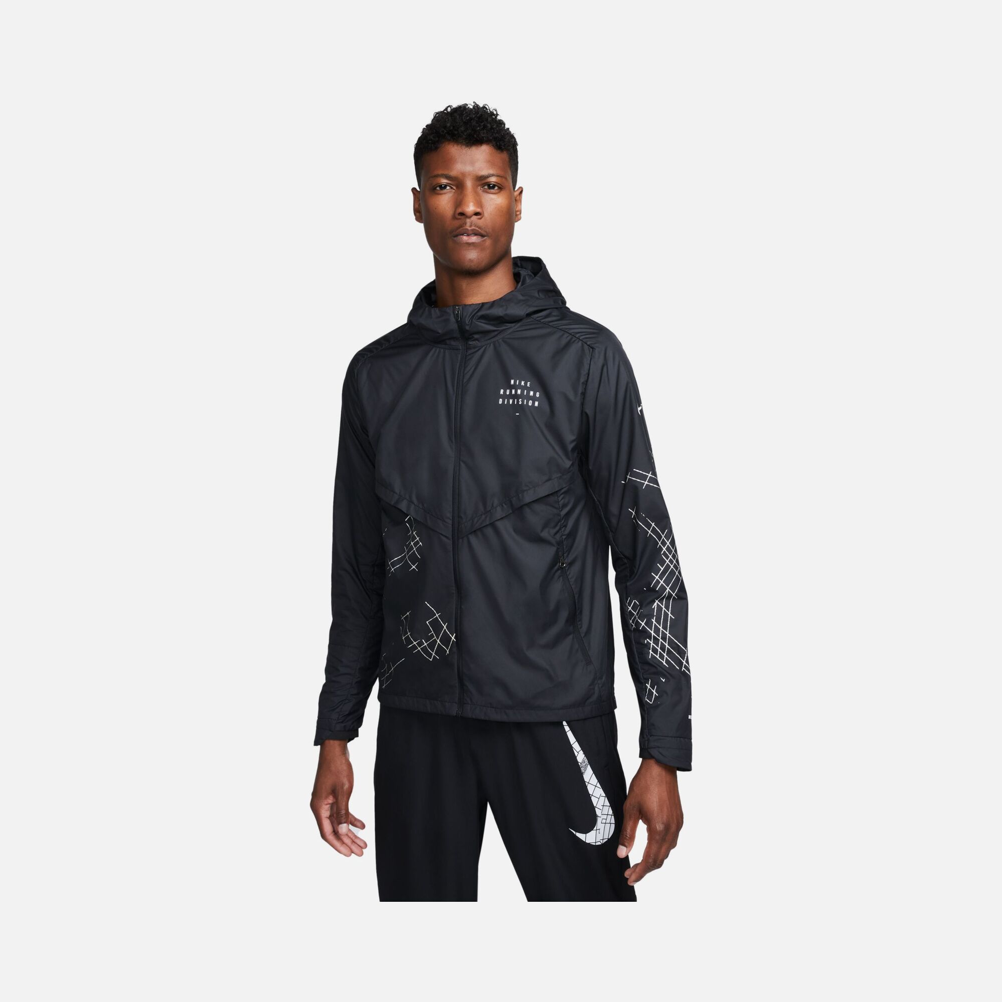 Nike Storm-Fit Run Division Flash Running Full-Zip Hoodie Erkek Ceket