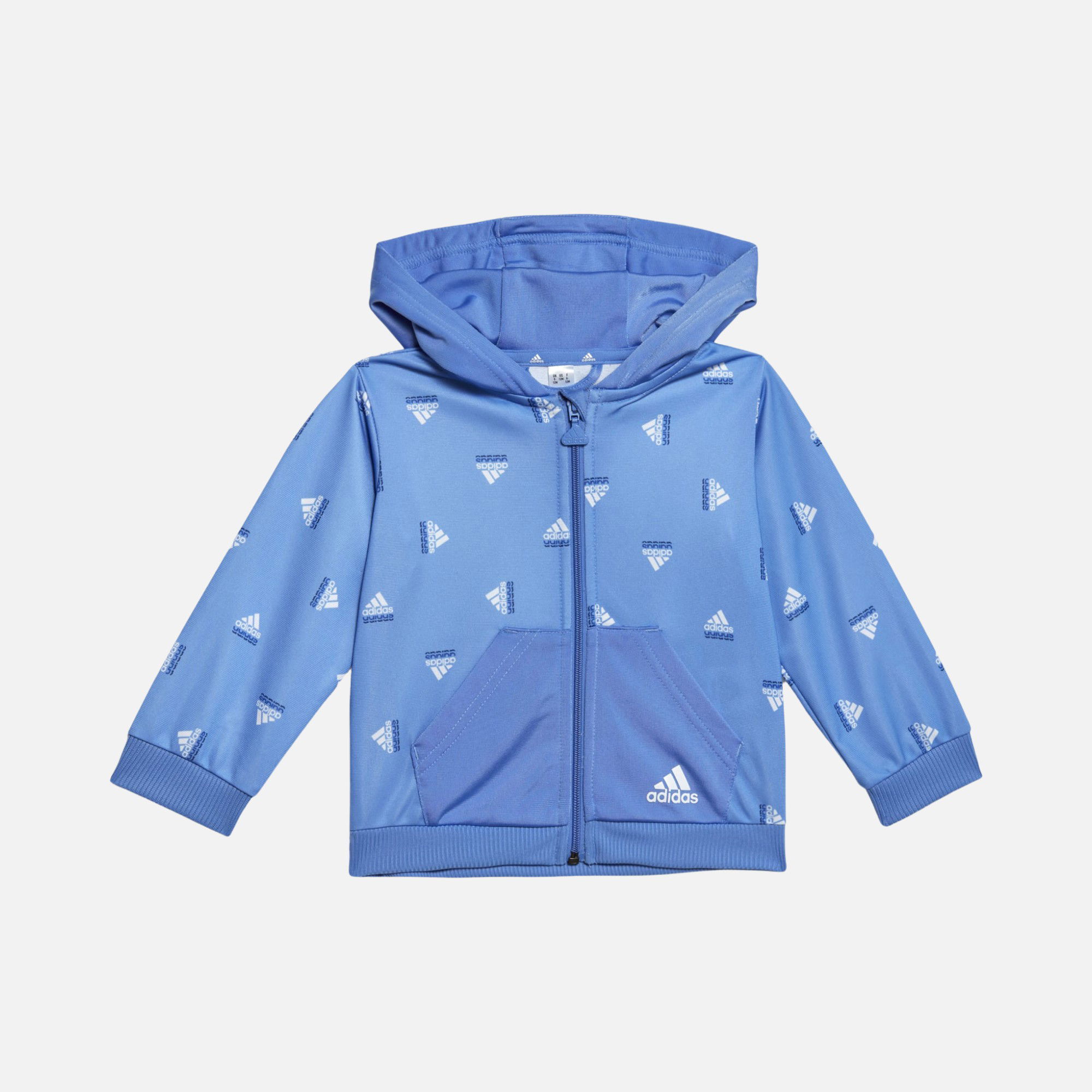 adidas Sportswear Brandlove Shiny Full-Zipp Çocuk Eşofman Takımı