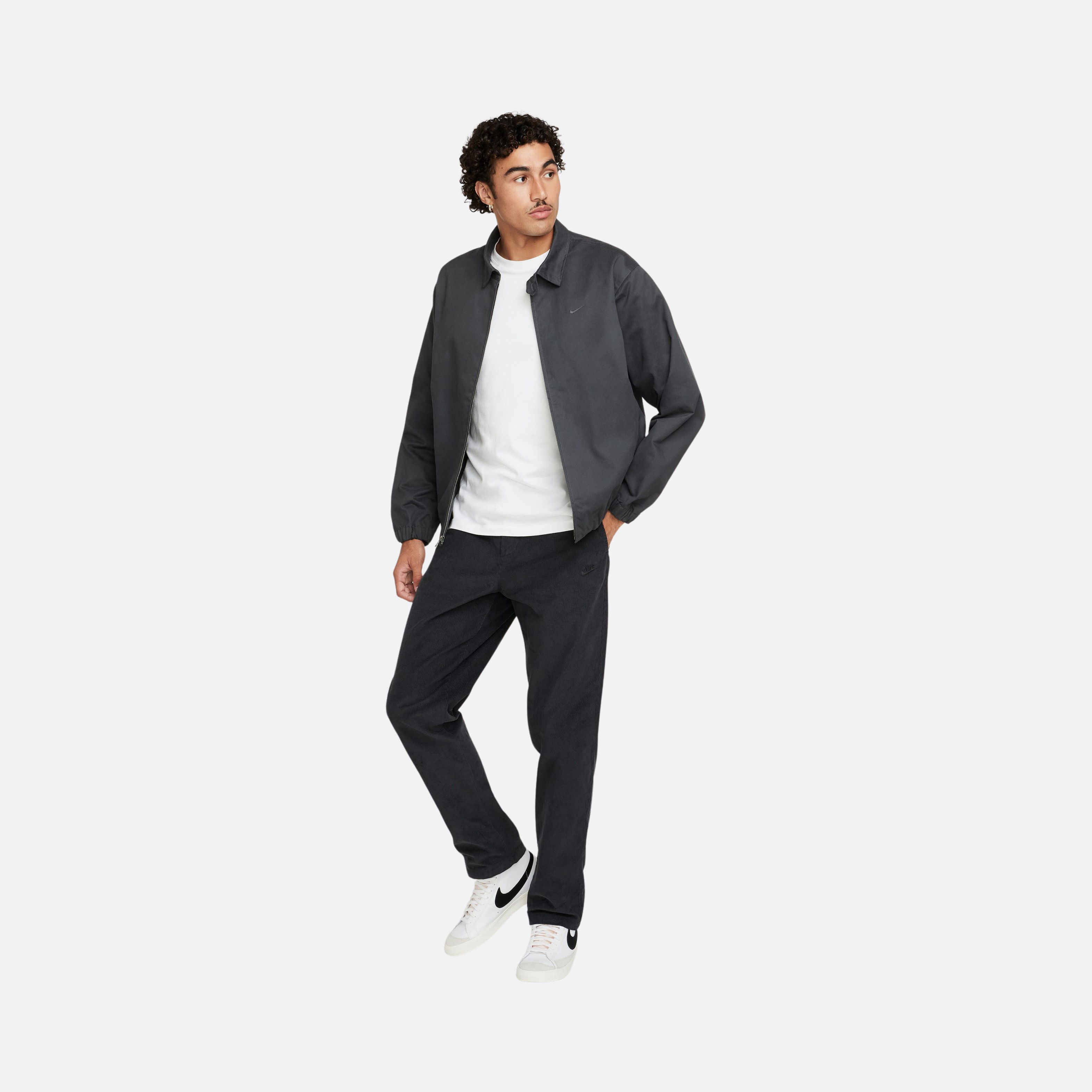 Nike Life Woven Harrington Wide Cut Full-Zip Erkek Ceket