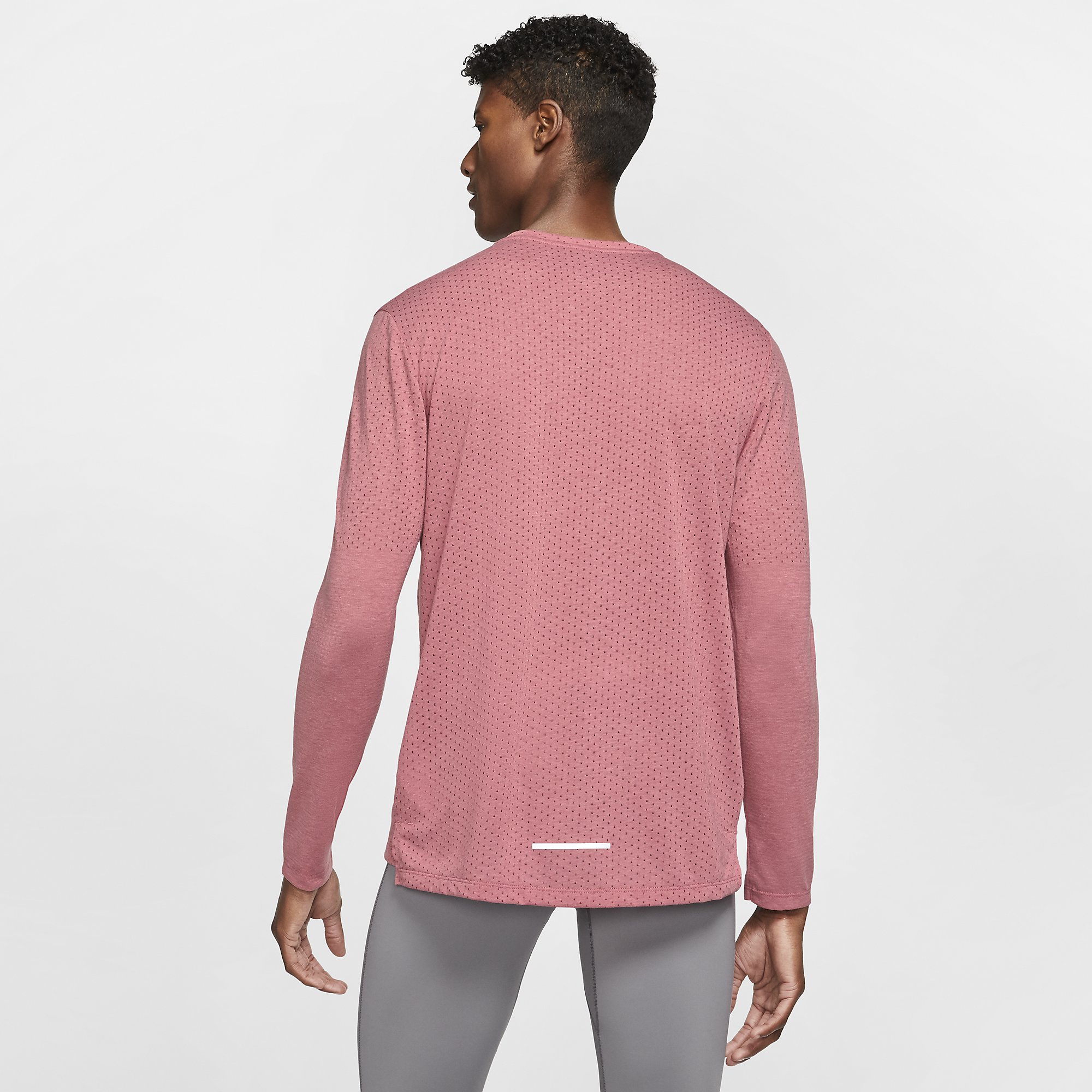 Nike Breathe Rise 365 Long-Sleeve Erkek Tişört