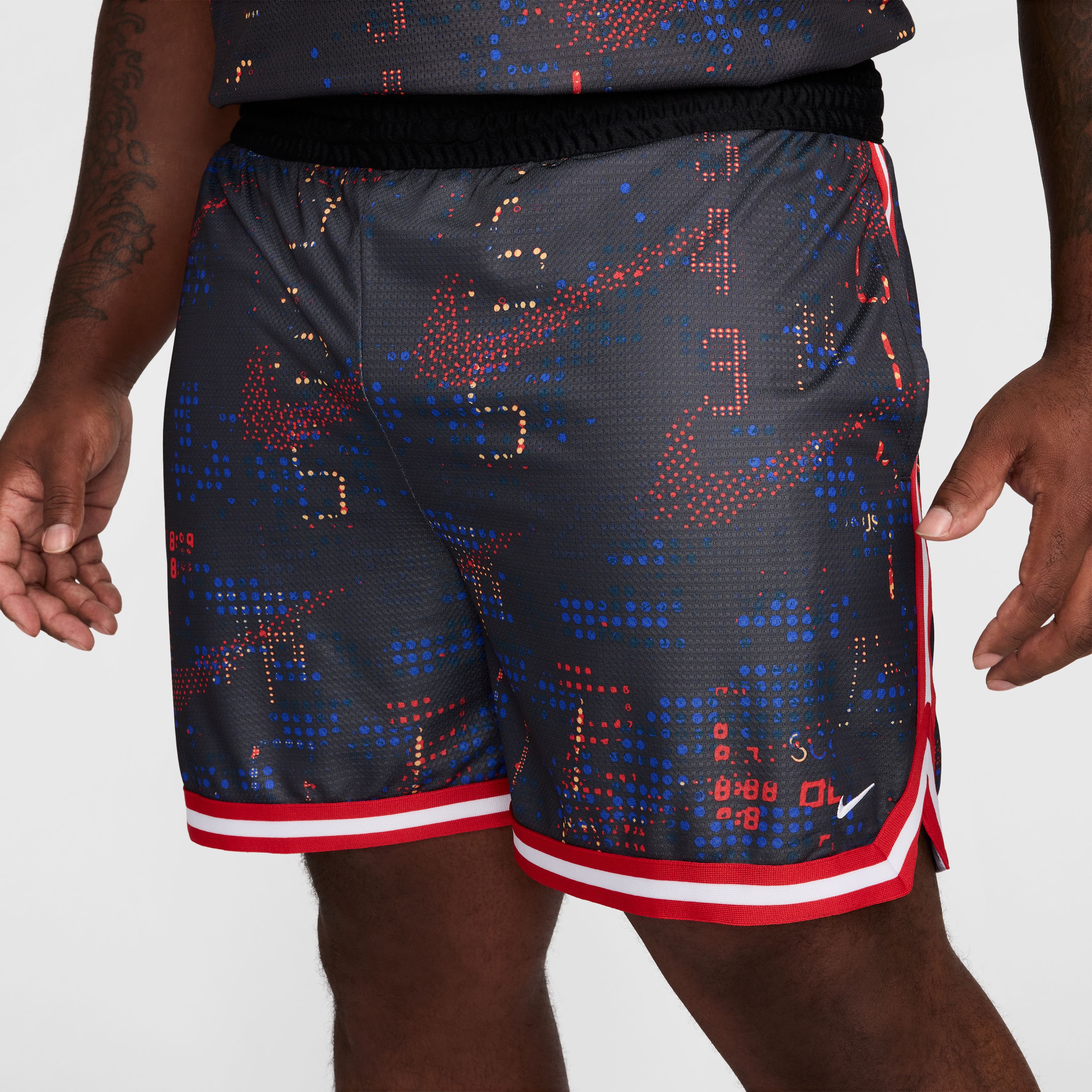 Nike Dri-Fit DNA ''Their Scoreboard-Inspired Printed'' 15cm (approx.) Basketball Erkek Şort