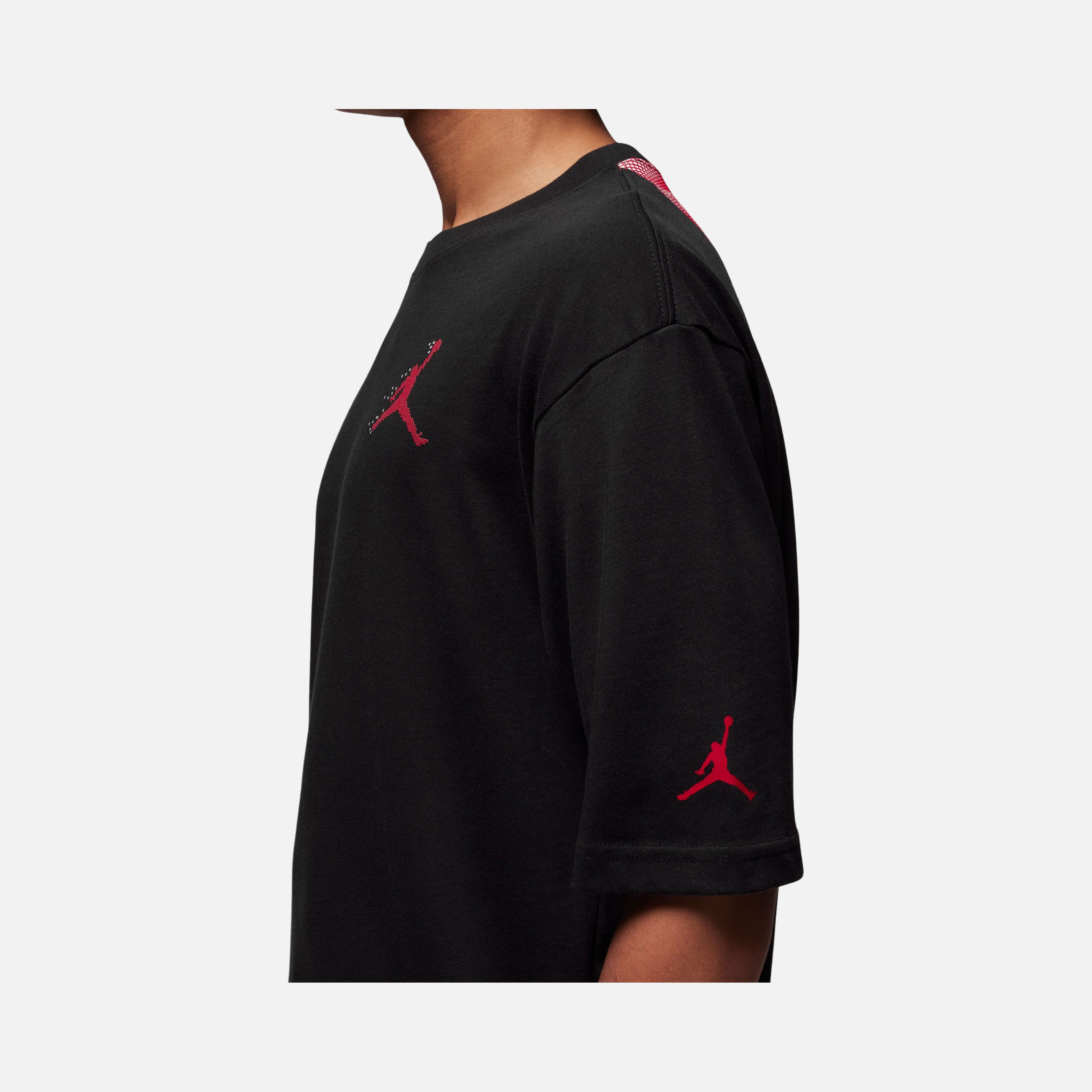 Nike Jordan Flight Fleece Essentials Graphic Short-Sleeve Erkek Tişört
