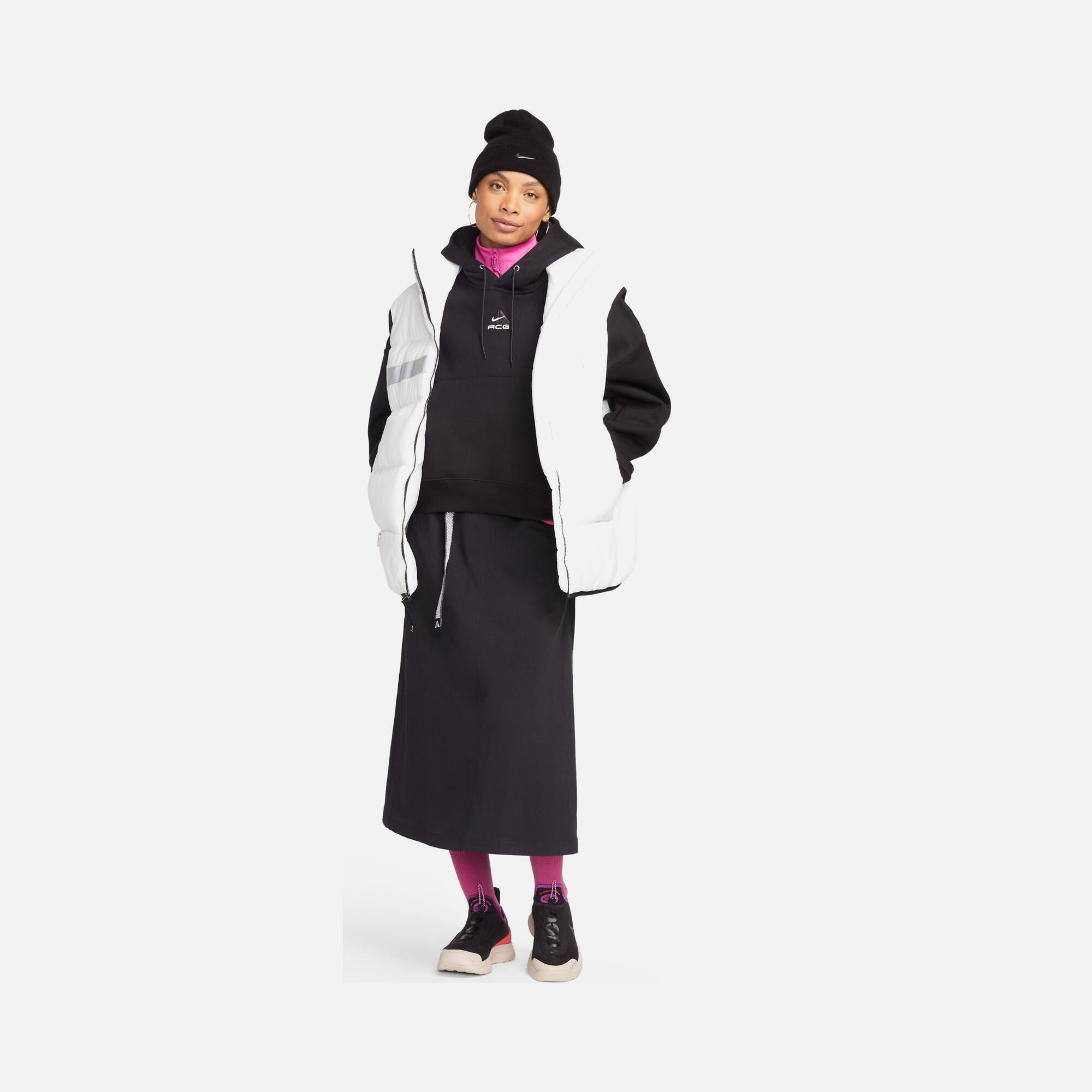 Nike Sportswear ACG Therma-Fit Tuff Fleece Hoodie Kadın Sweatshirt