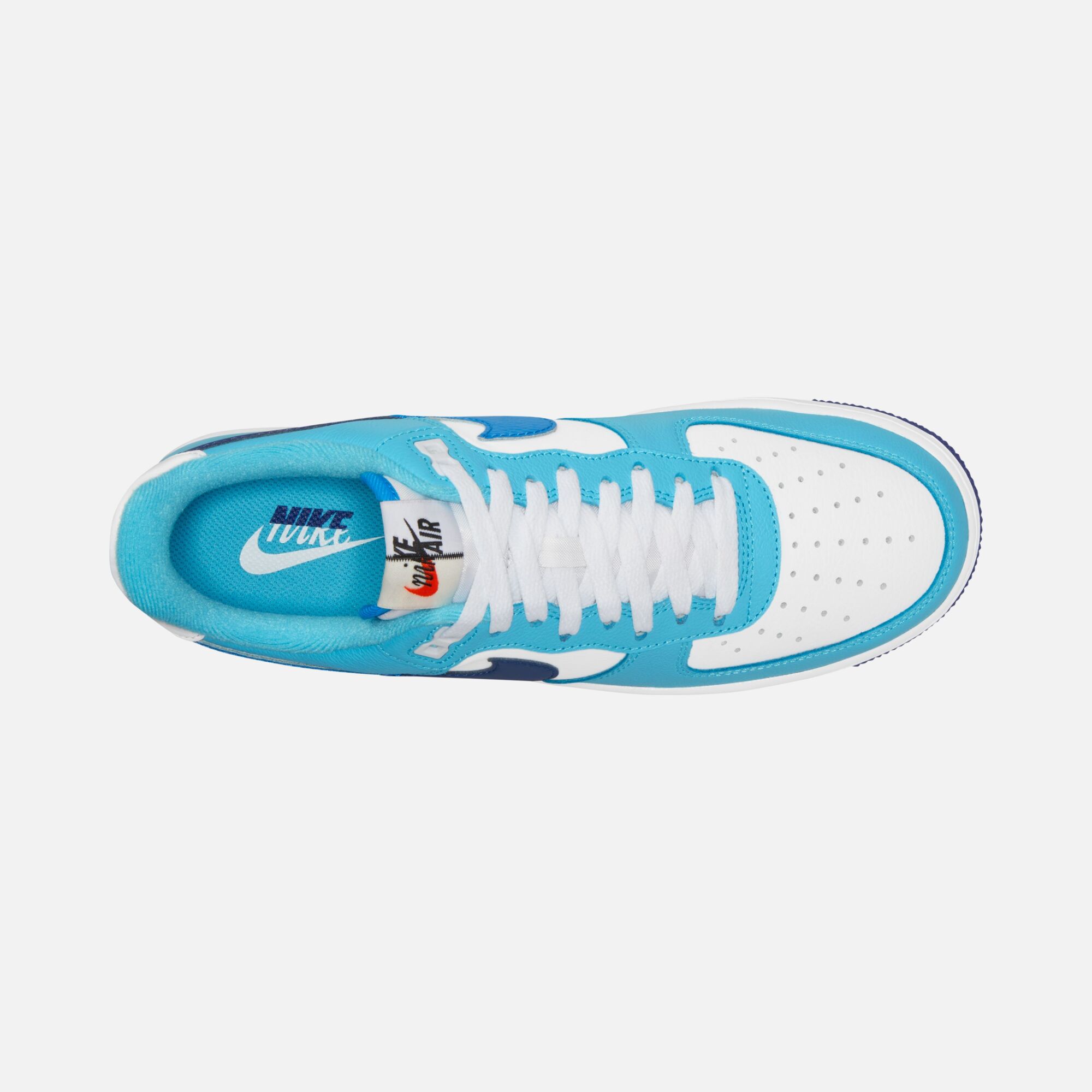 Nike Air Force 1 '07 LV8 ''Split Color Swoosh Logo'' Erkek Spor Ayakkabı