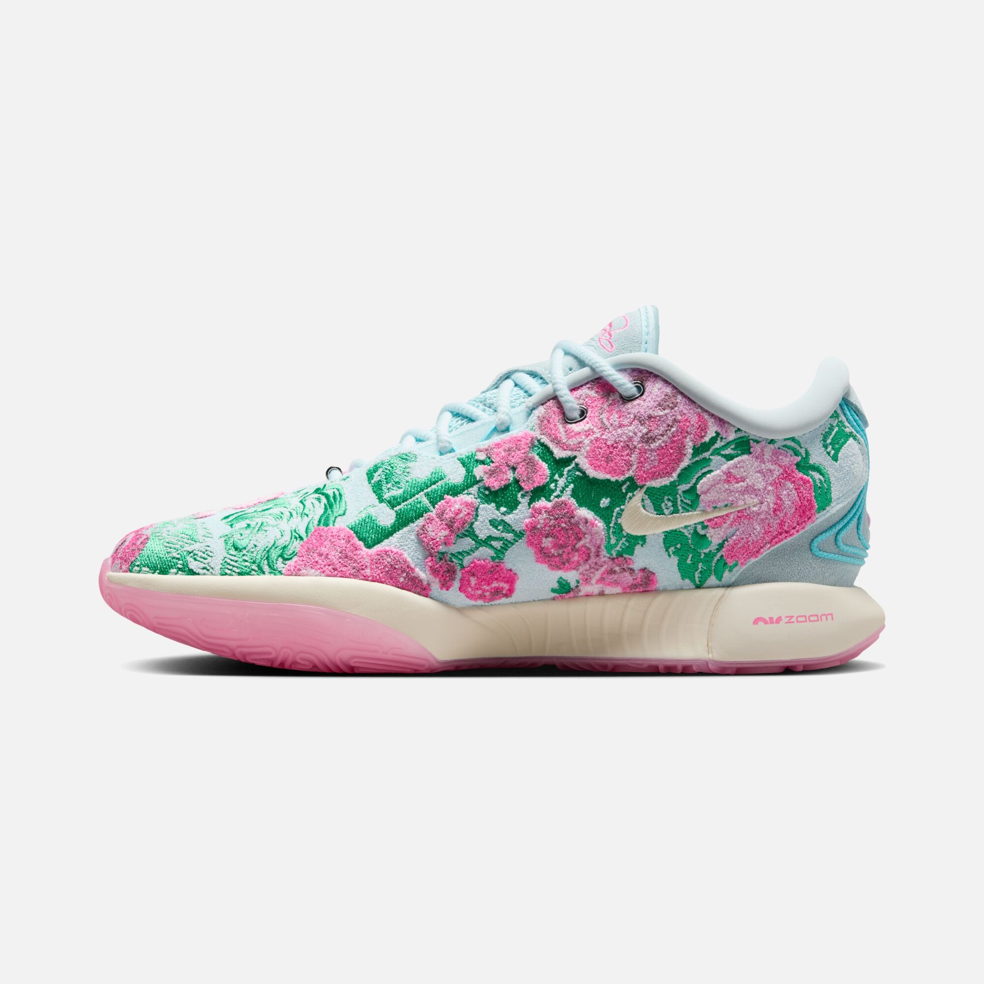 Nike LeBron James XXI Premium ''Florals and Exclusive LeBron Details All-over'' Erkek Basketbol Ayakkabısı