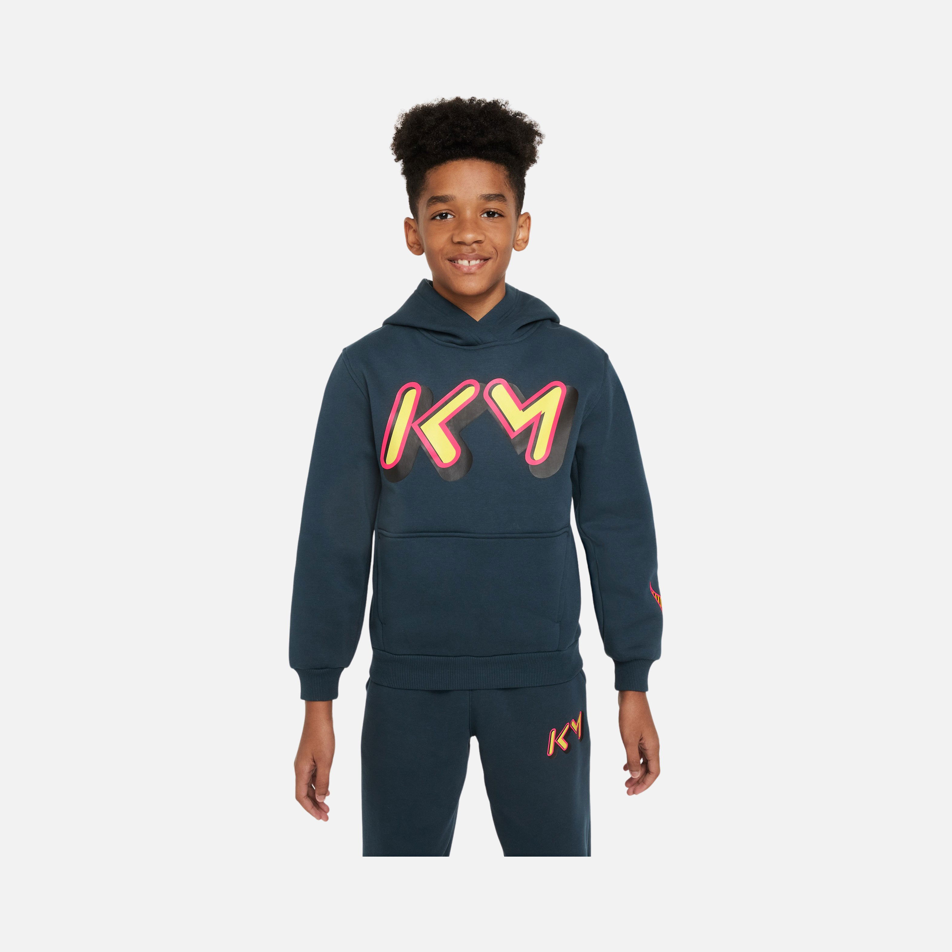 Nike Kylian Mbappé Club Fleece Multidirectional Hoodie Çocuk Sweatshirt