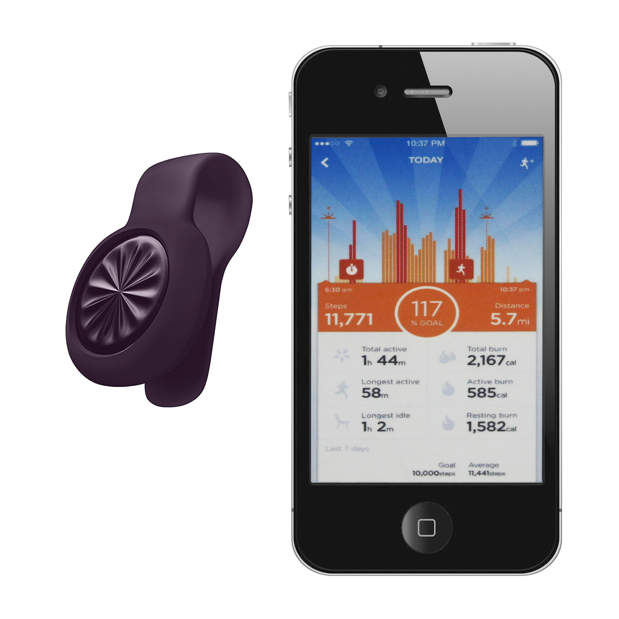 Jawbone Up Move Grape Rose Akıllı Bileklik