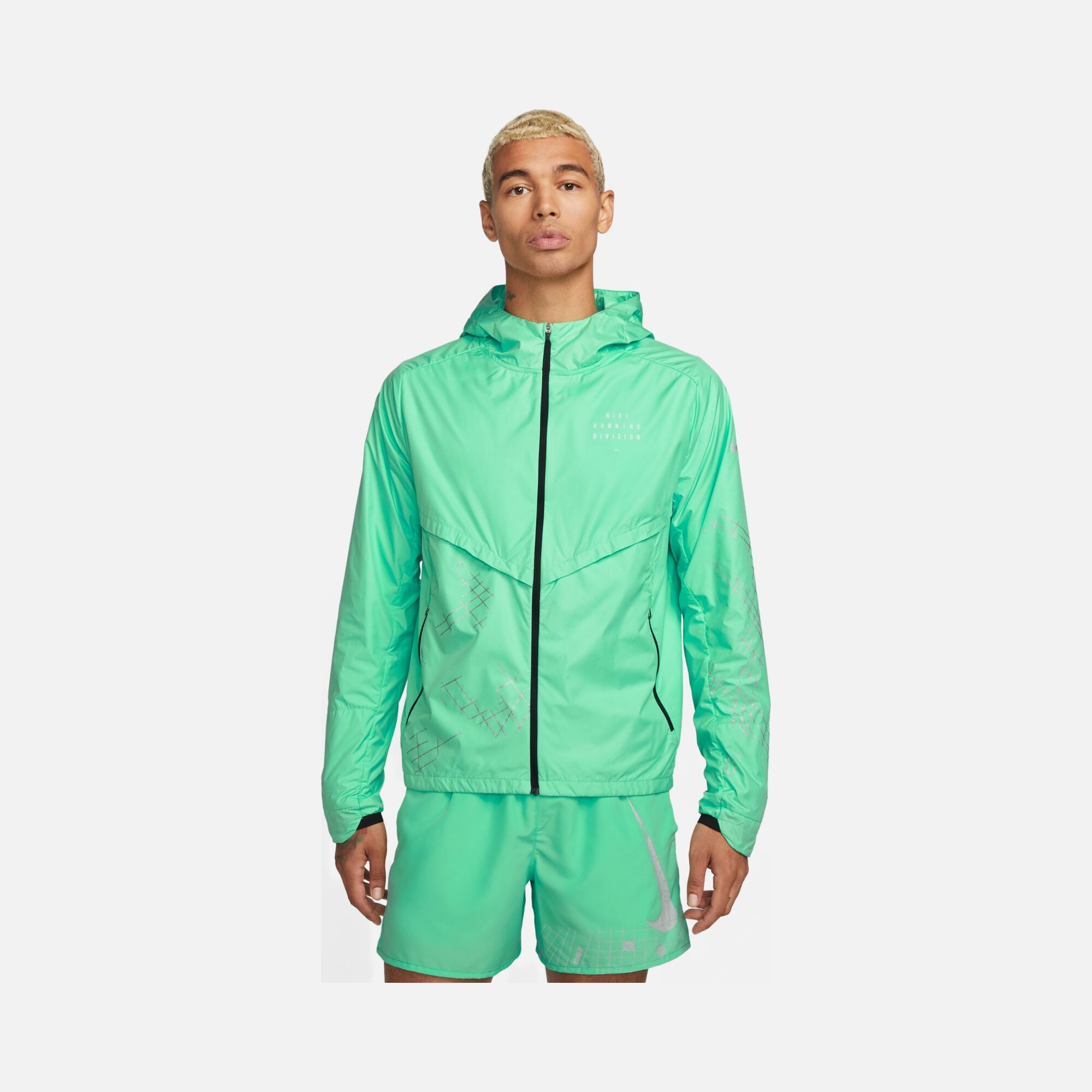 Nike Storm-Fit Run Division Flash Running Full-Zip Hoodie Erkek Ceket