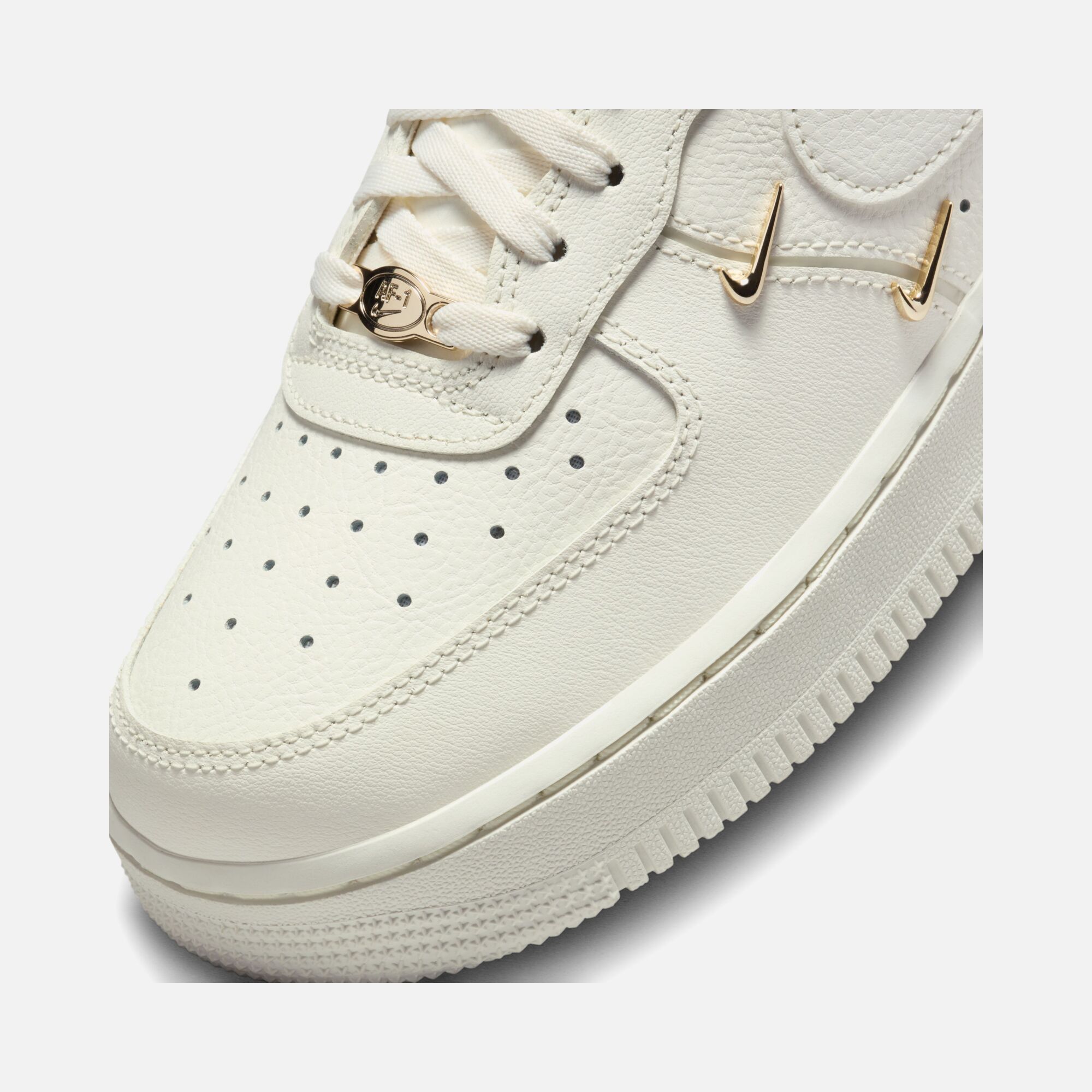 Nike Air Force 1 '07 LX ''Gold Swooshes'' Kadın Spor Ayakkabı