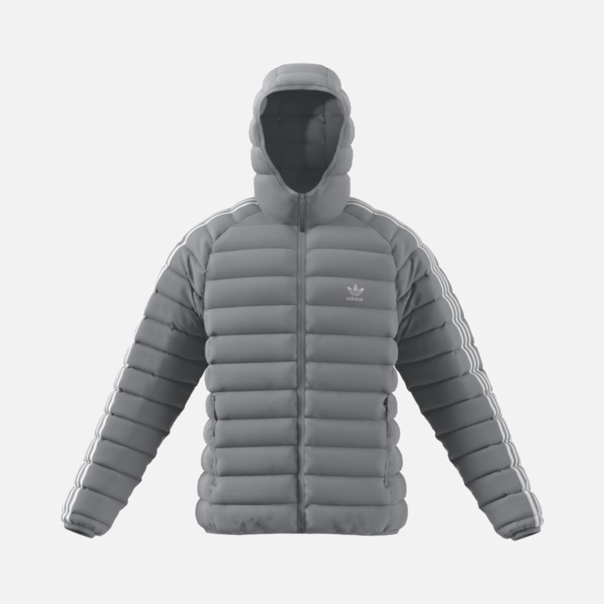 adidas Sportswear Padded 3-Stripes Full-Zip Hoodie Erkek Mont