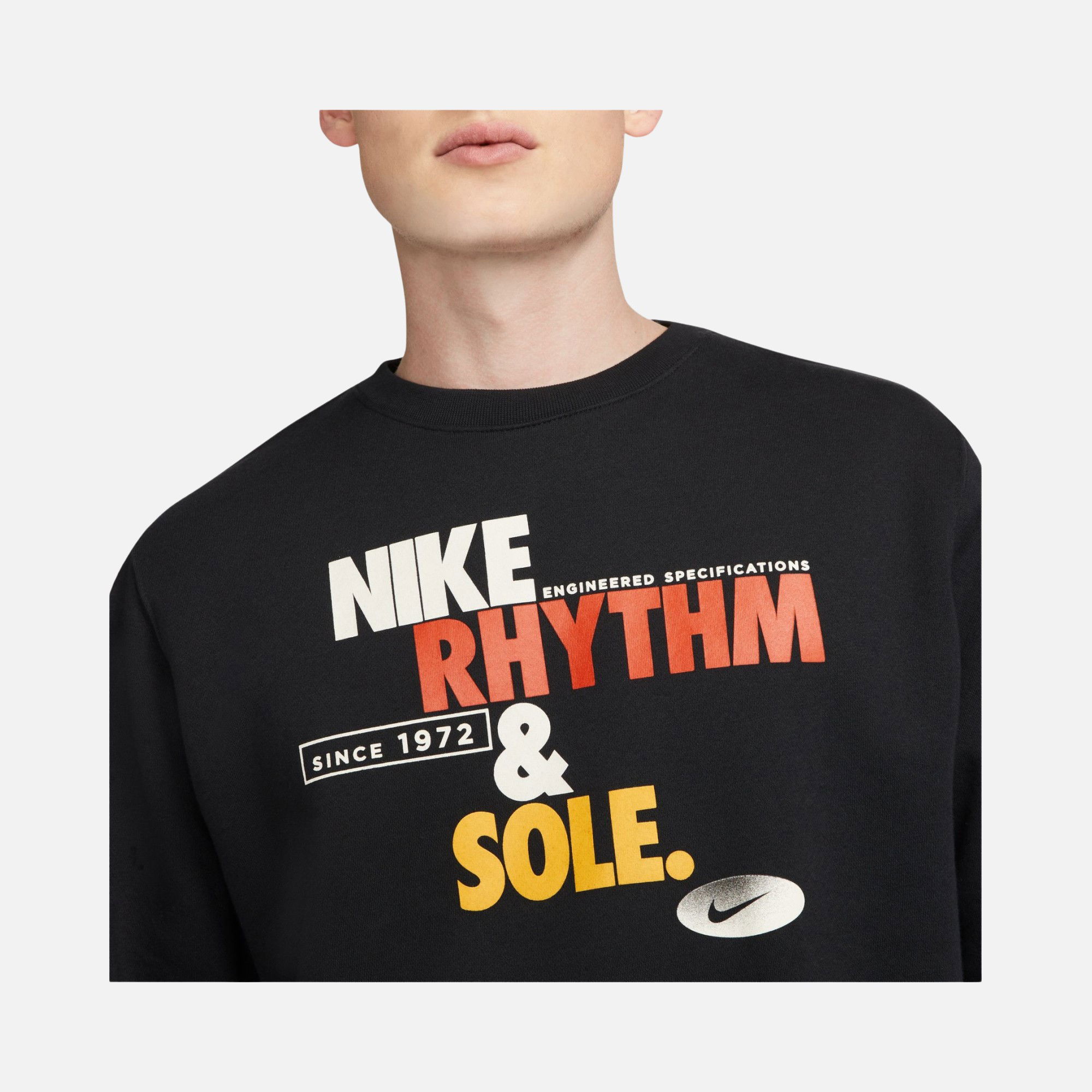 Nike Sportswear Fleece Rhythm & Sole Graphic Erkek Sweatshirt