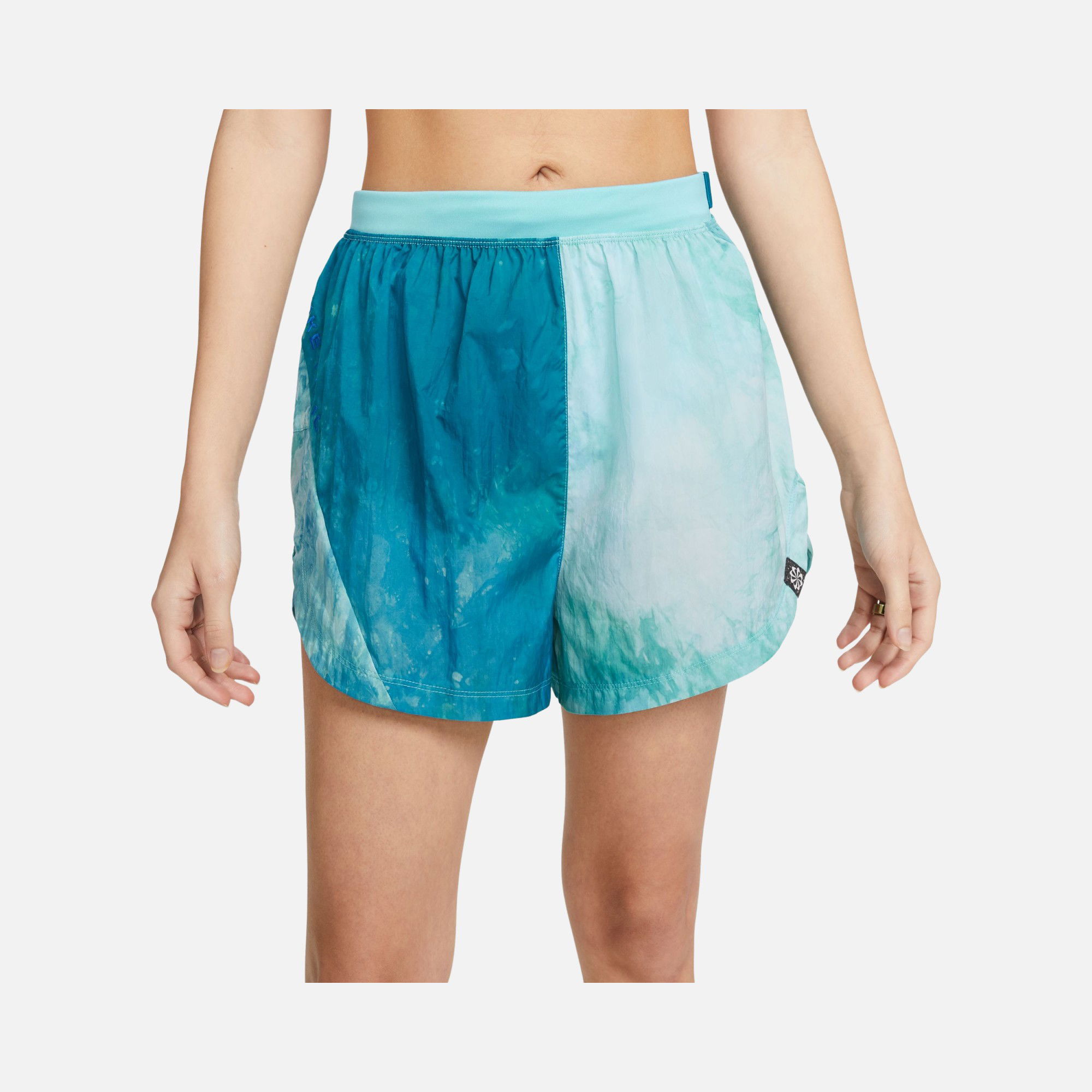 Nike Dri-Fit Repel Mid-Rise 3" Brief-Lined Trail Running Kadın Şort