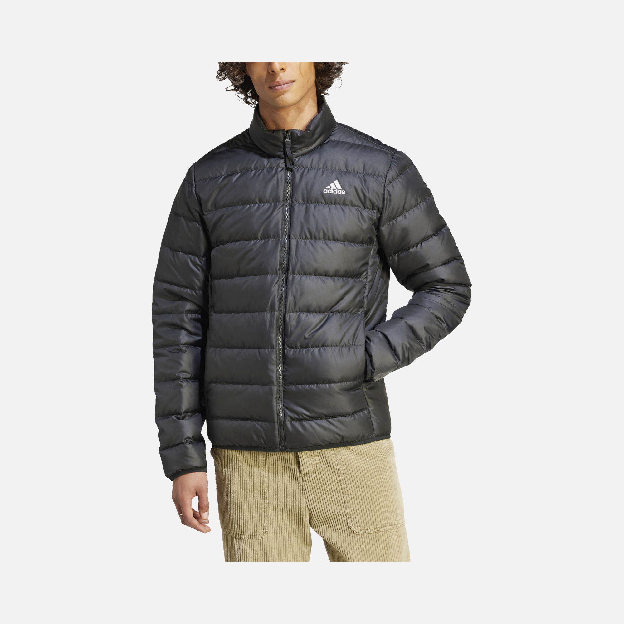 adidas Essentials Light Down Full-Zip FW23 Hoodie Erkek Ceket