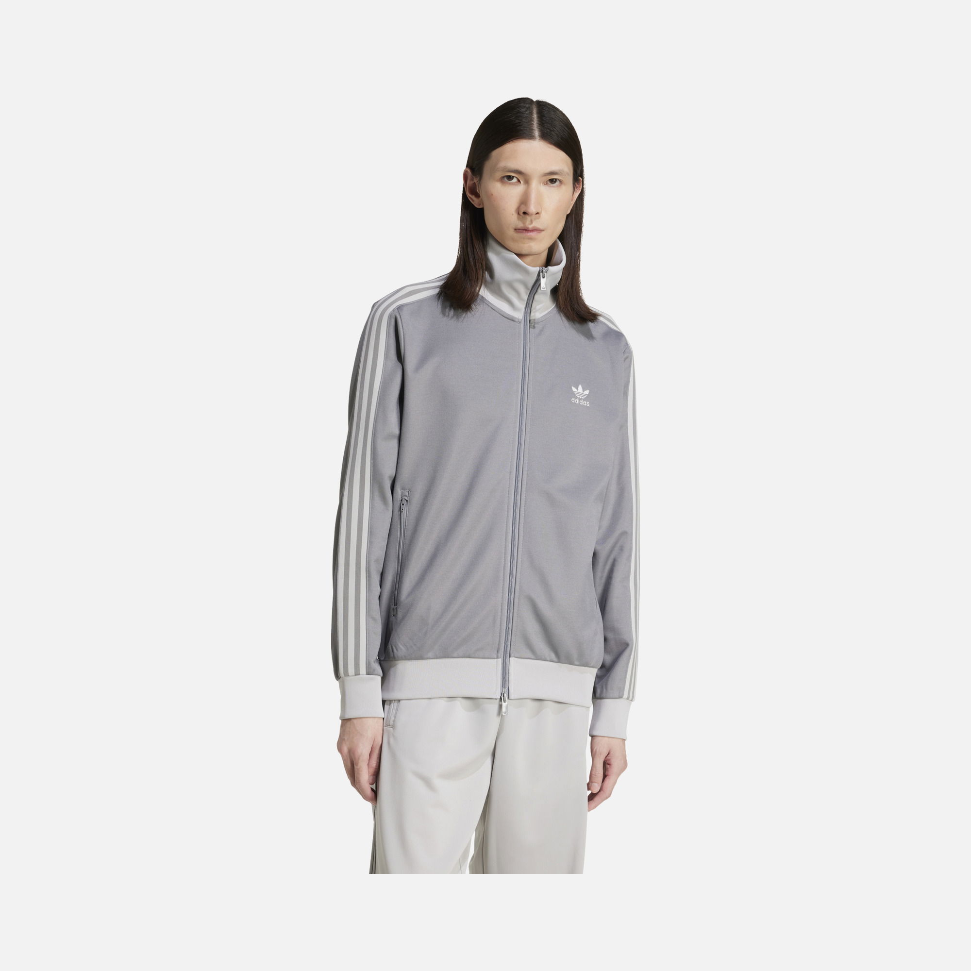 adidas Originals Adicolor Classics Beckenbauer 3-Stripes Full-Zip Erkek Ceket