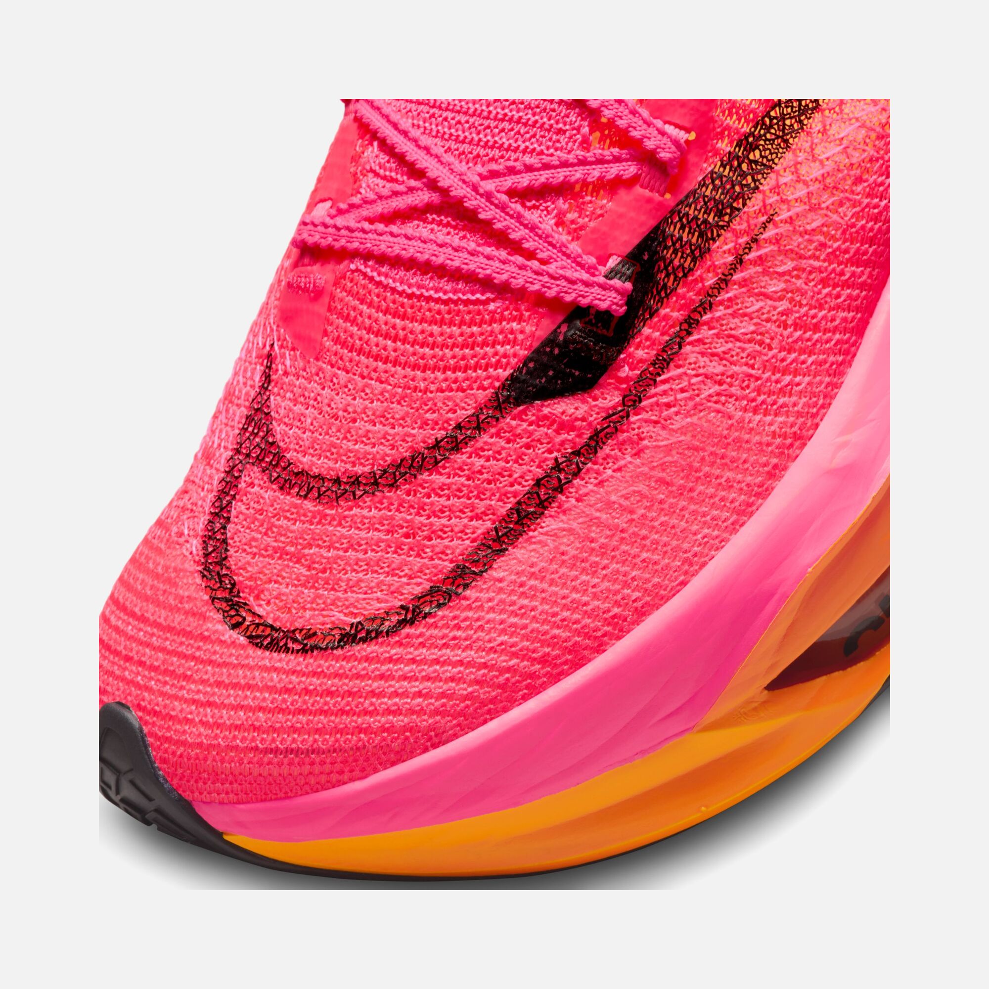 Nike Air Zoom Alphafly 2 Next% AtomKnit Road Racing Erkek Spor Ayakkabı