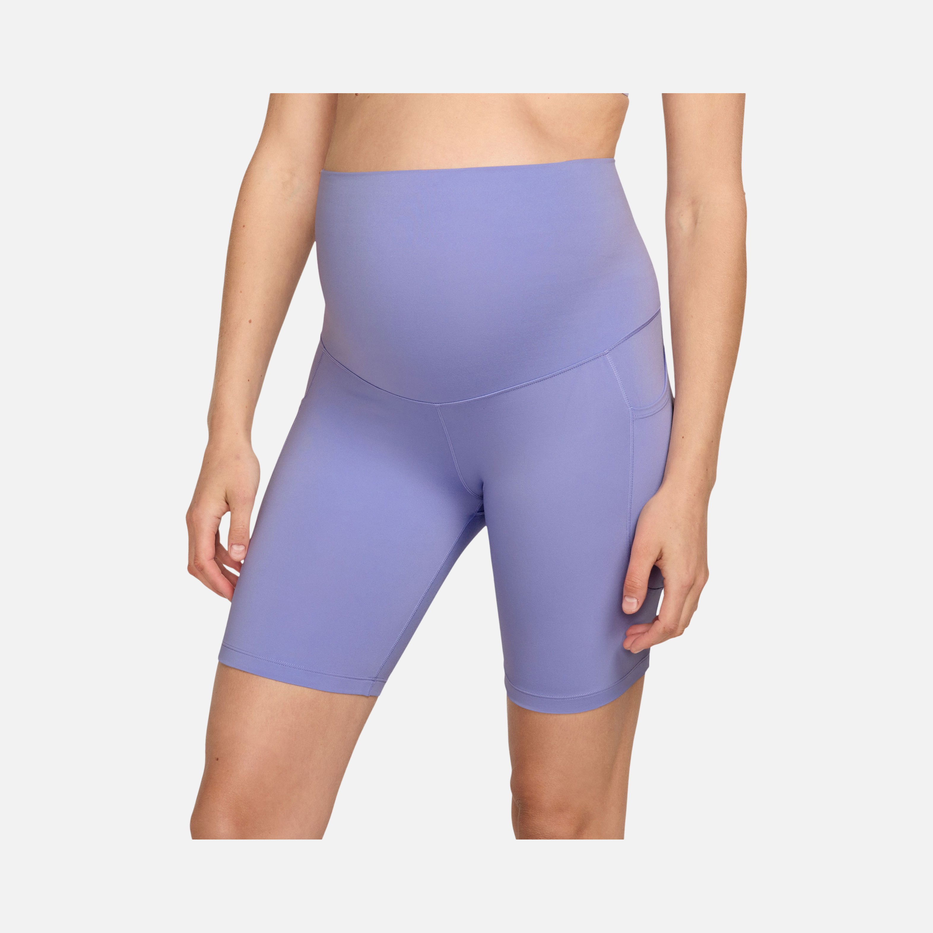 Nike One Dri-Fit High-Waisted 8" Biker With Pockets Training (Maternity) Kadın Şort