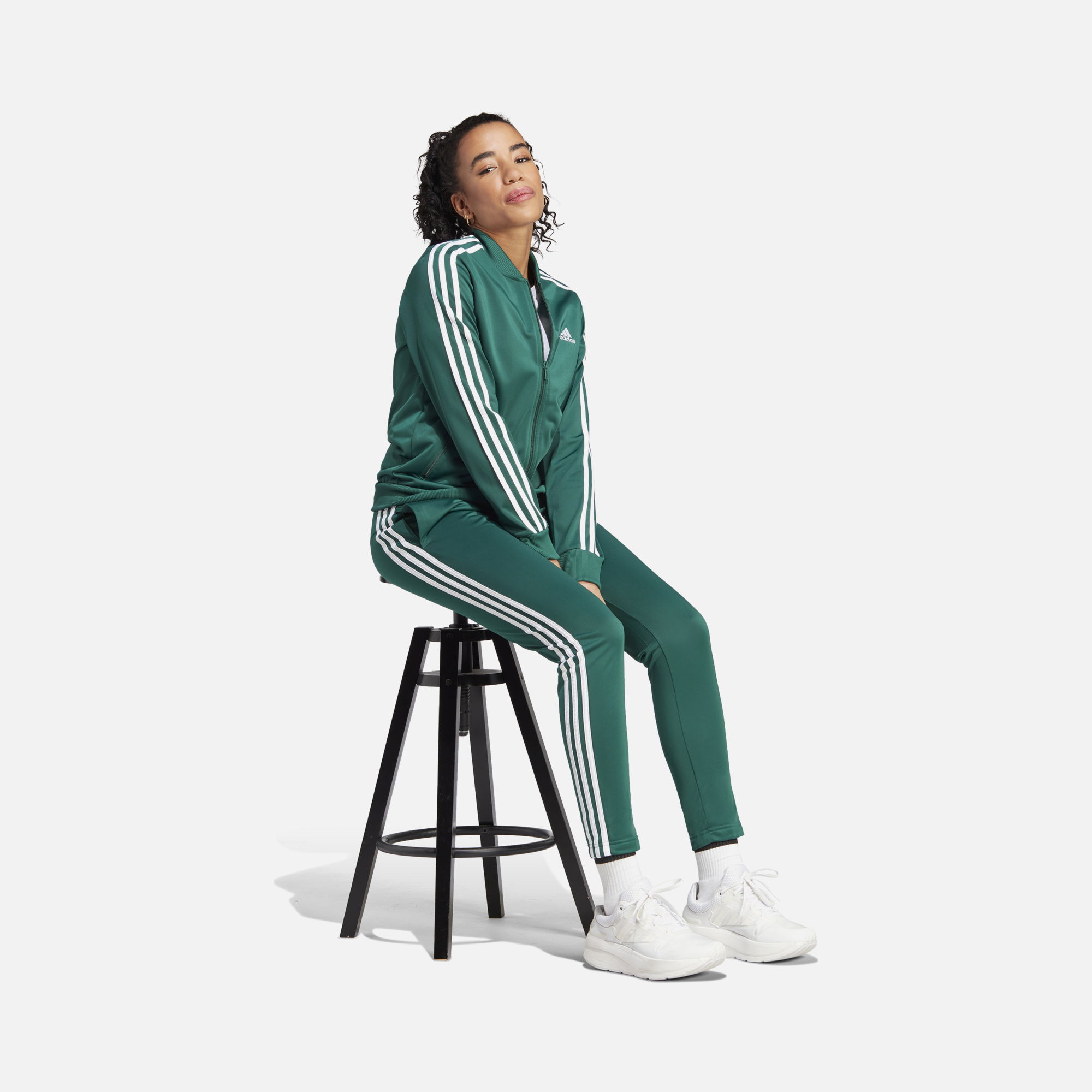 adidas Sportswear Essentials 3-Stripes Full-Zip Kadın Eşofman Takımı