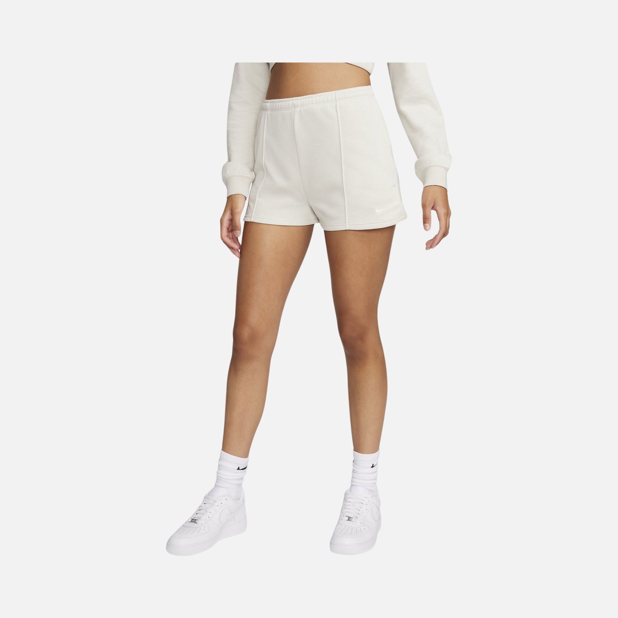 Nike Sportswear Chill Terry French Terry High-Waisted Slim 5cm (approx.) Kadın Şort