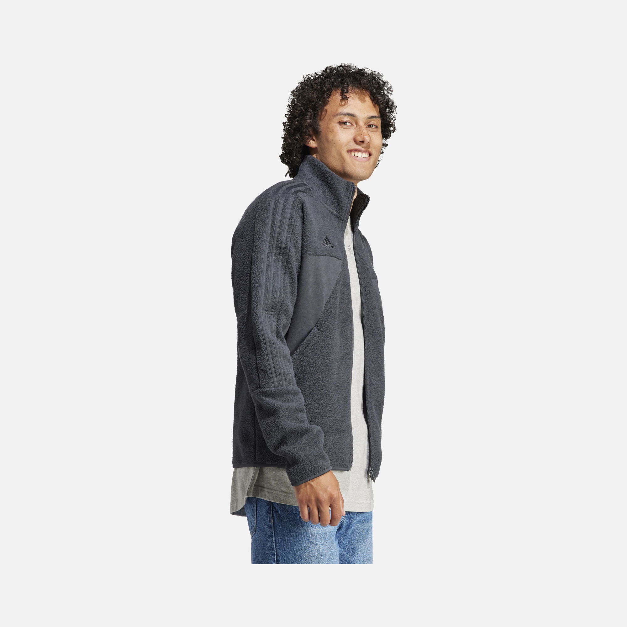 adidas Sportswear Tiro 3-Stripes Full-Zip Hoodie Erkek Ceket