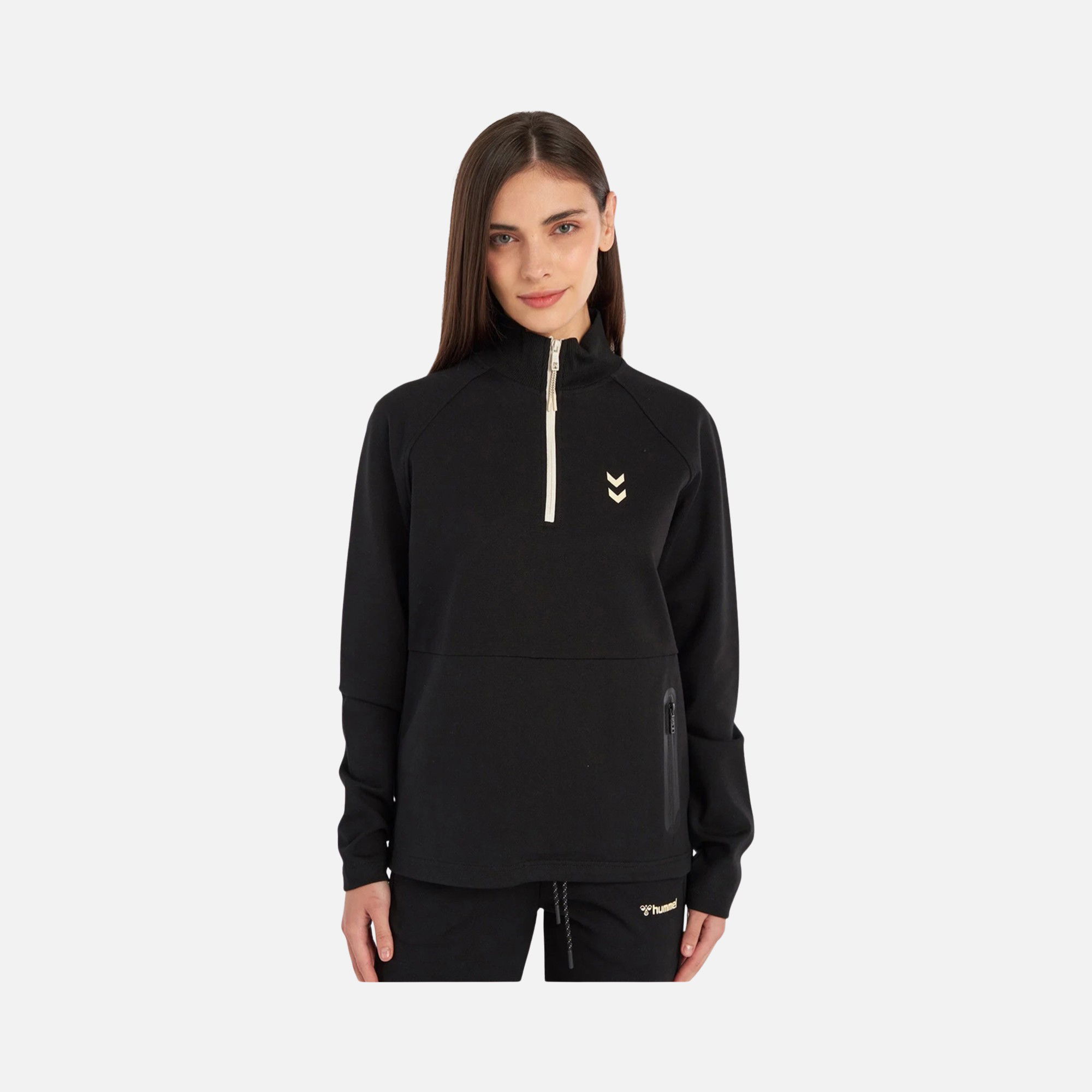Hummel Sportswear Fuyu Half-Zip Neck Kadın Sweatshirt