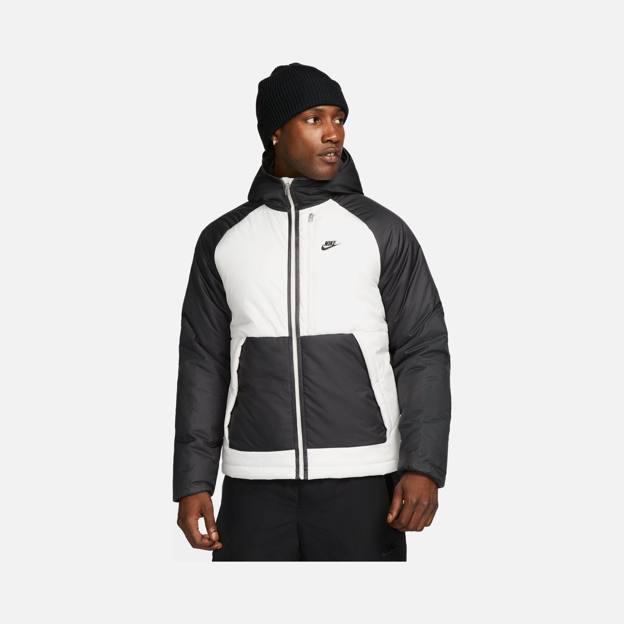 Nike Sportswear Therma-Fit Legacy Full-Zip Hoodie Erkek Mont