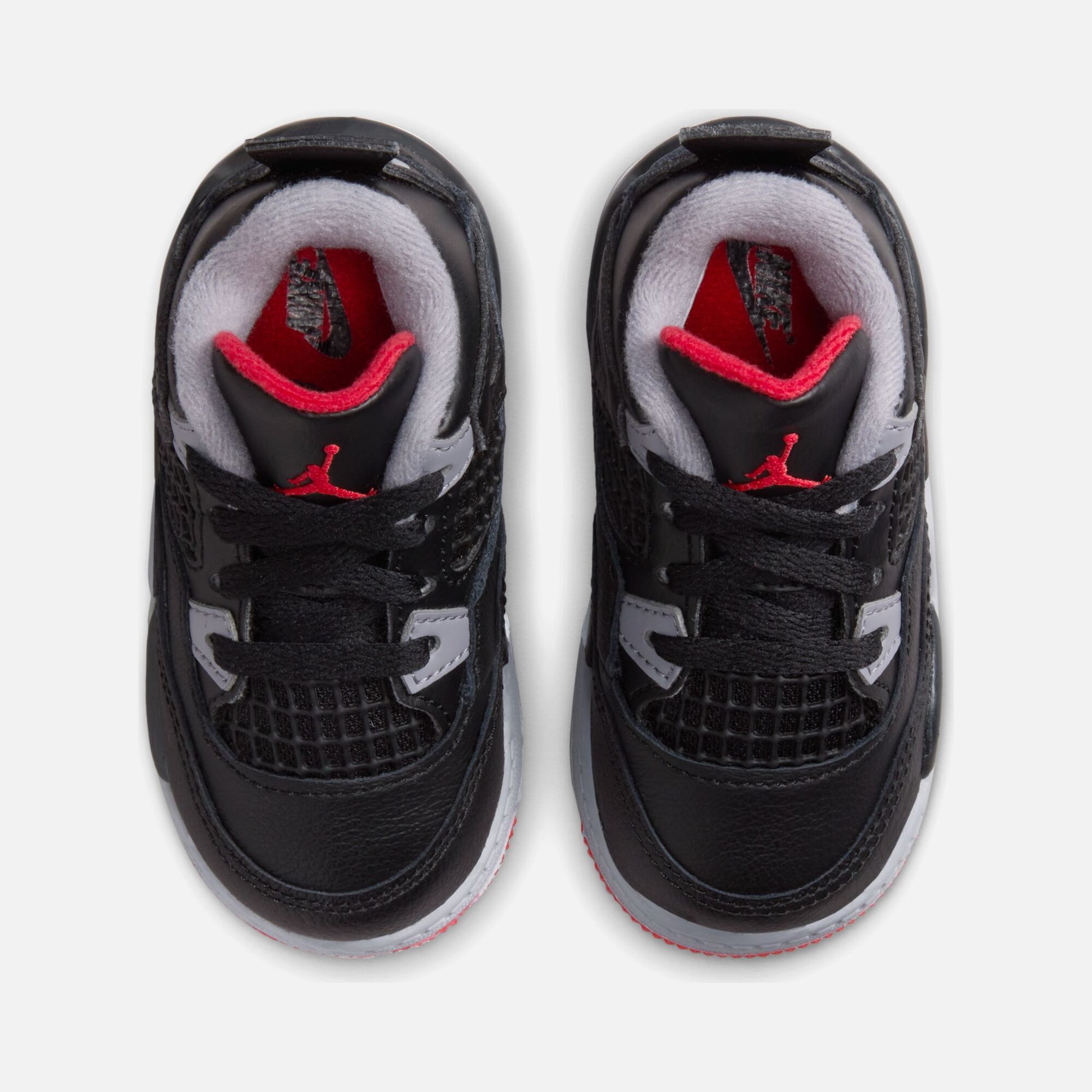 Nike Jordan 4 Retro Mid ''Bred Reimagined'' (TD) Bebek Spor Ayakkabı