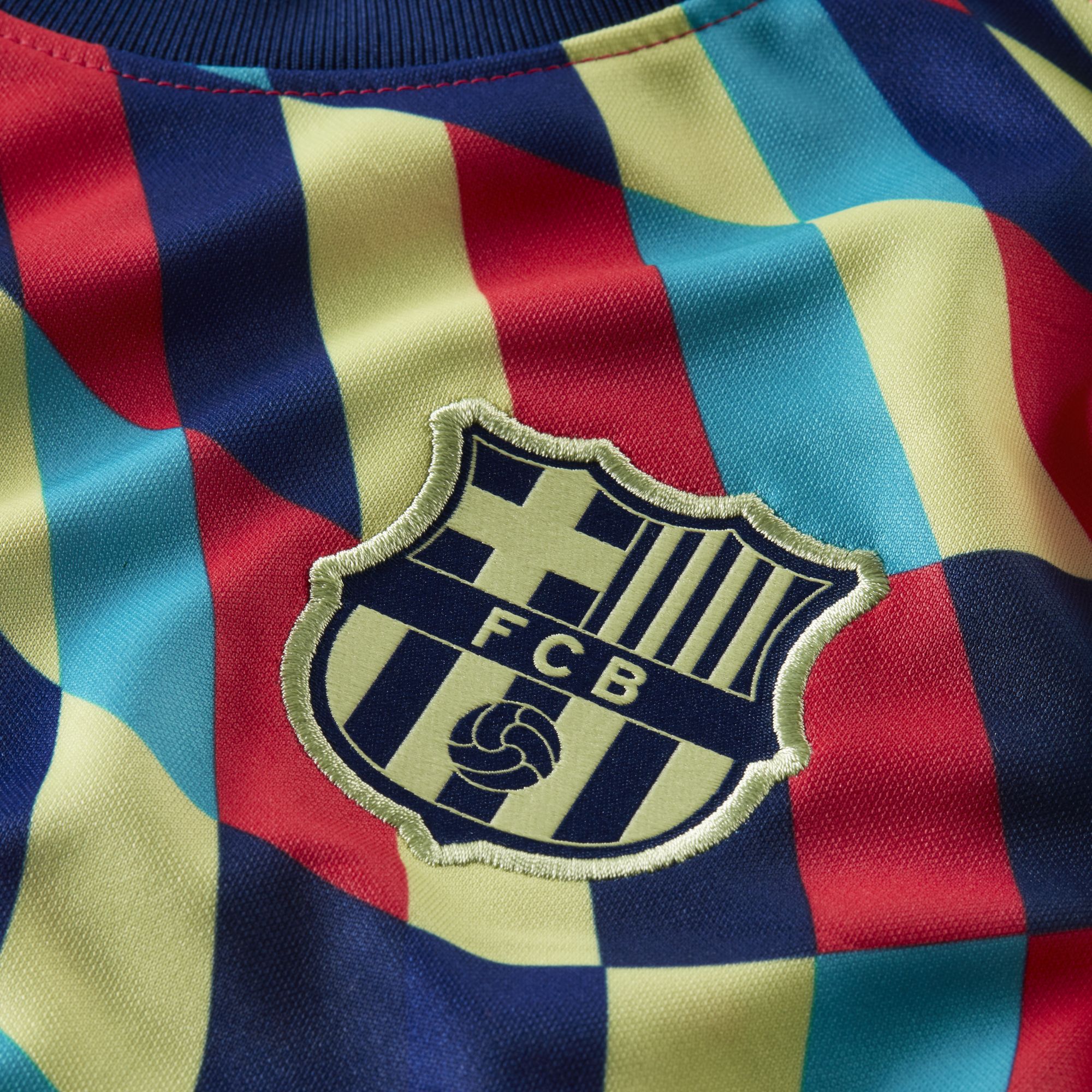Nike FC Barcelona Pre-Match SS21 Short-Sleeve Erkek Tişört