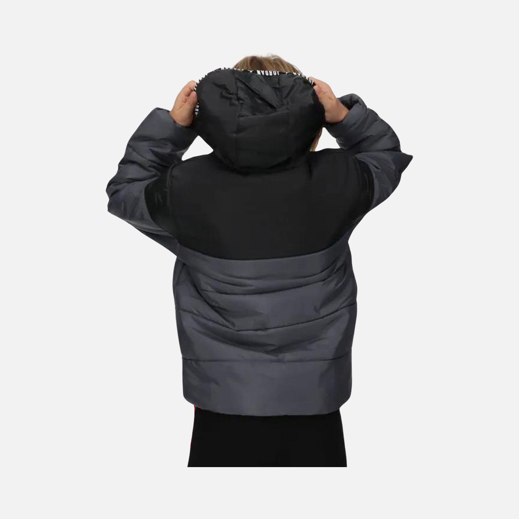 Nike Jordan Basic Poly-Puffer Full-Zip Hoodie Çocuk Mont