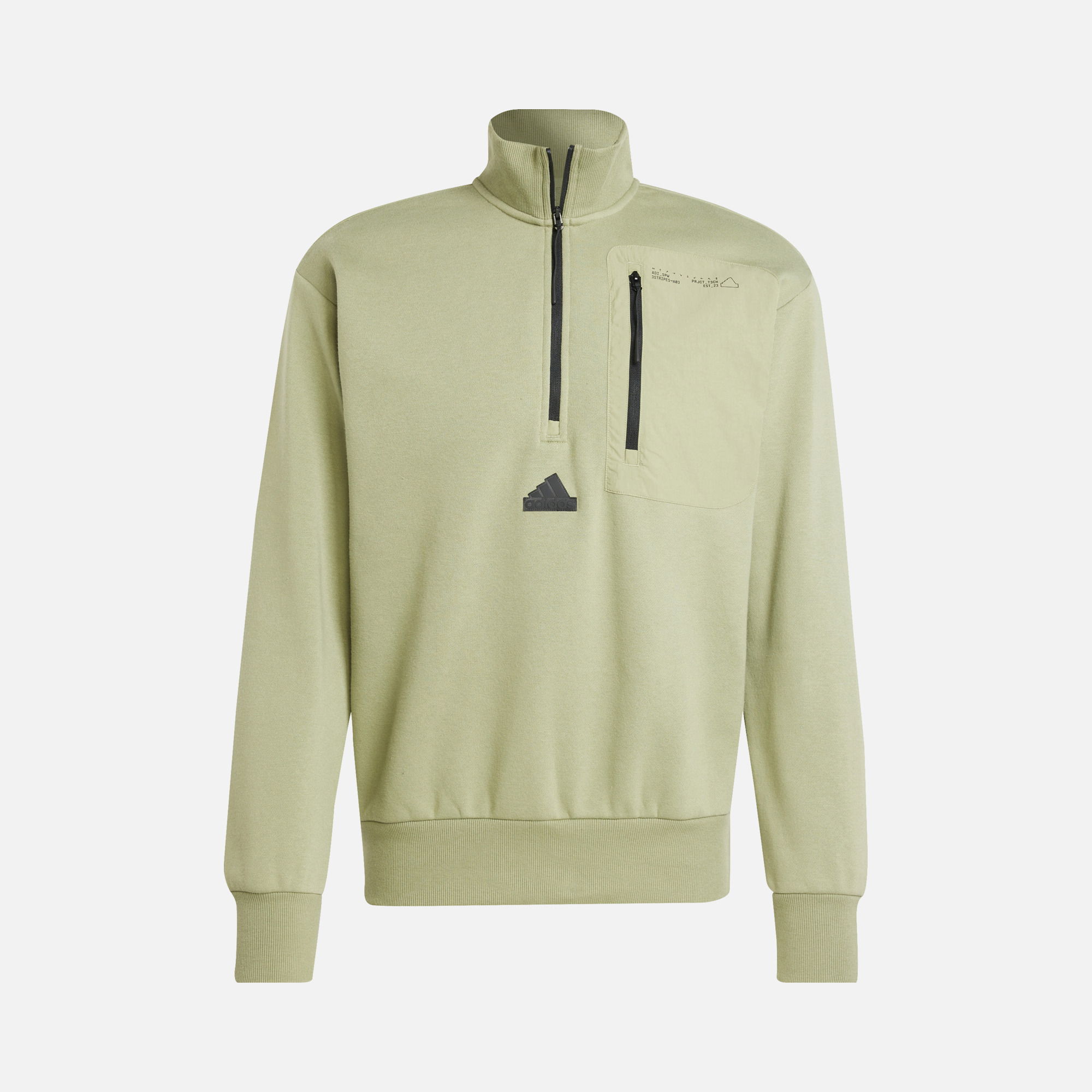 adidas Sportswear City Escape Fleece Half-Zip Erkek Sweatshirt
