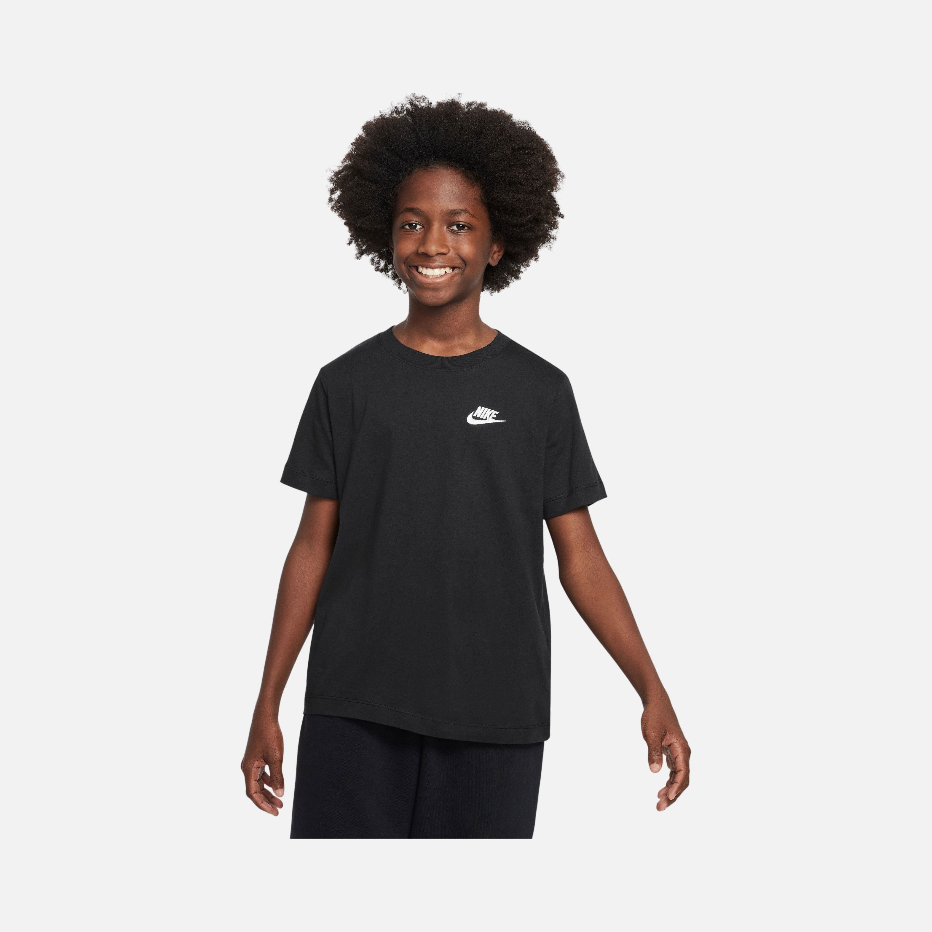Nike Sportswear Embroidered Futura LBR Short-Sleeve Çocuk Tişört