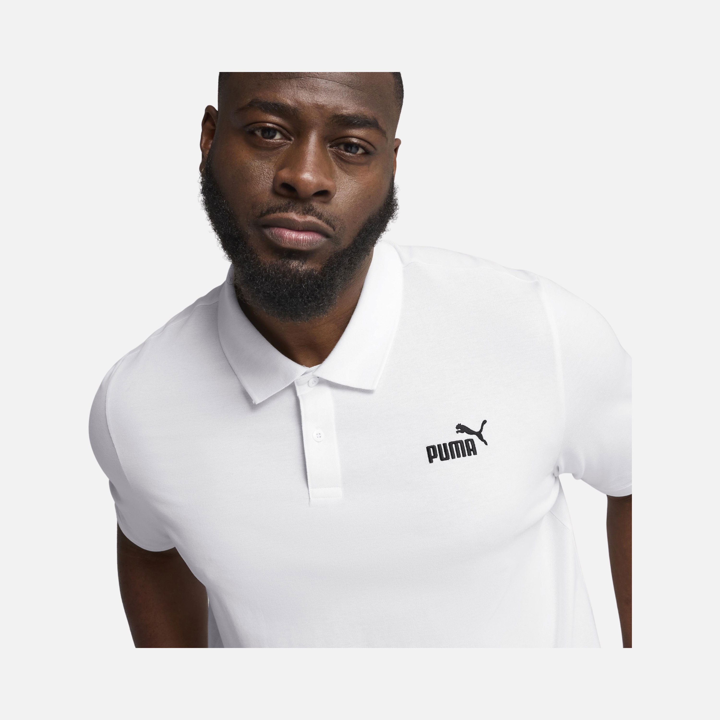 Puma Sportswear Essentials No. 1 Logo Pique Polo Short-Sleeve Erkek Tişört