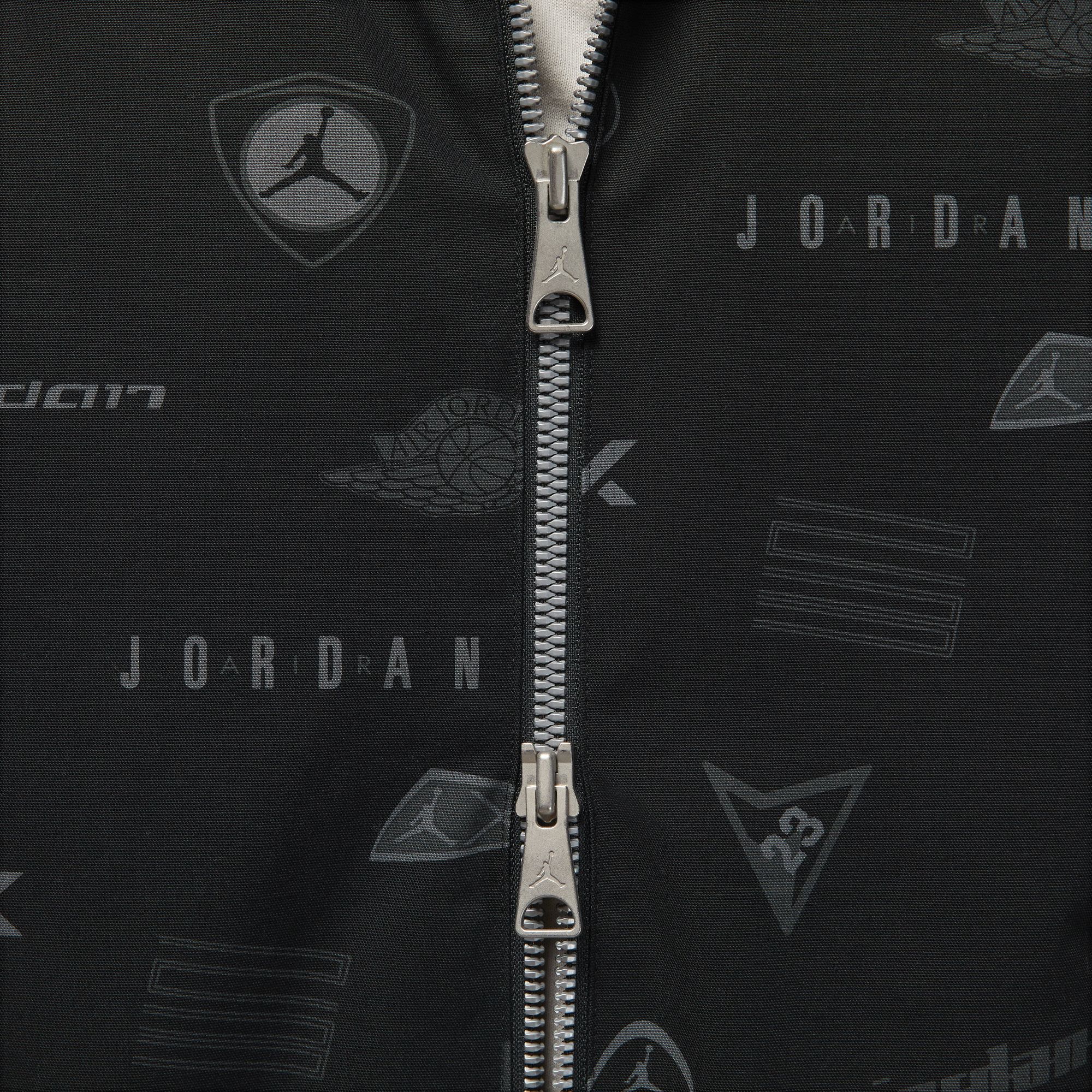 Nike Jordan Flight Heritage Allover OW Lined Full-Zip Erkek Ceket