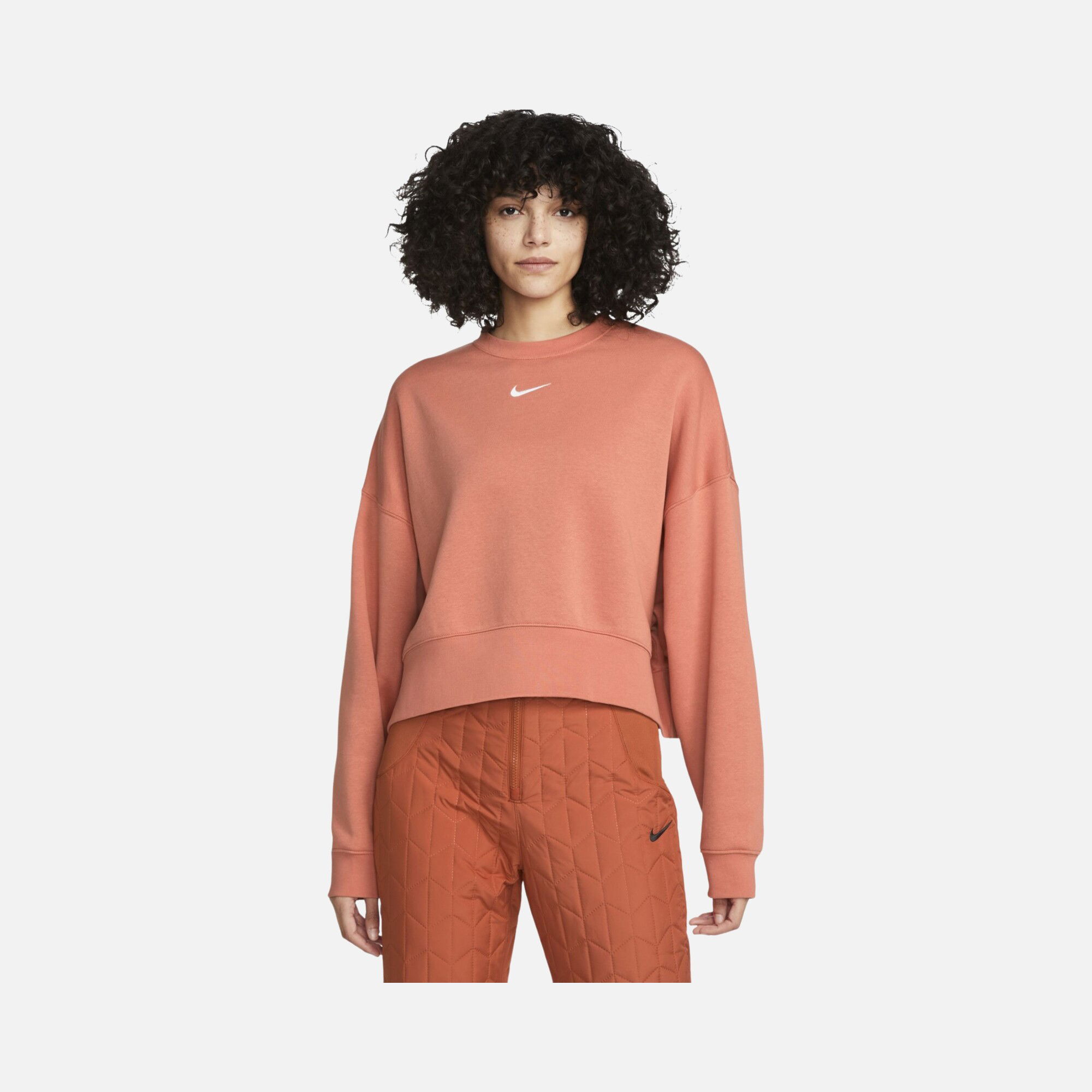 Nike Sportswear Phoenix Fleece Over-Oversized Crew-Neck Kadın Sweatshirt