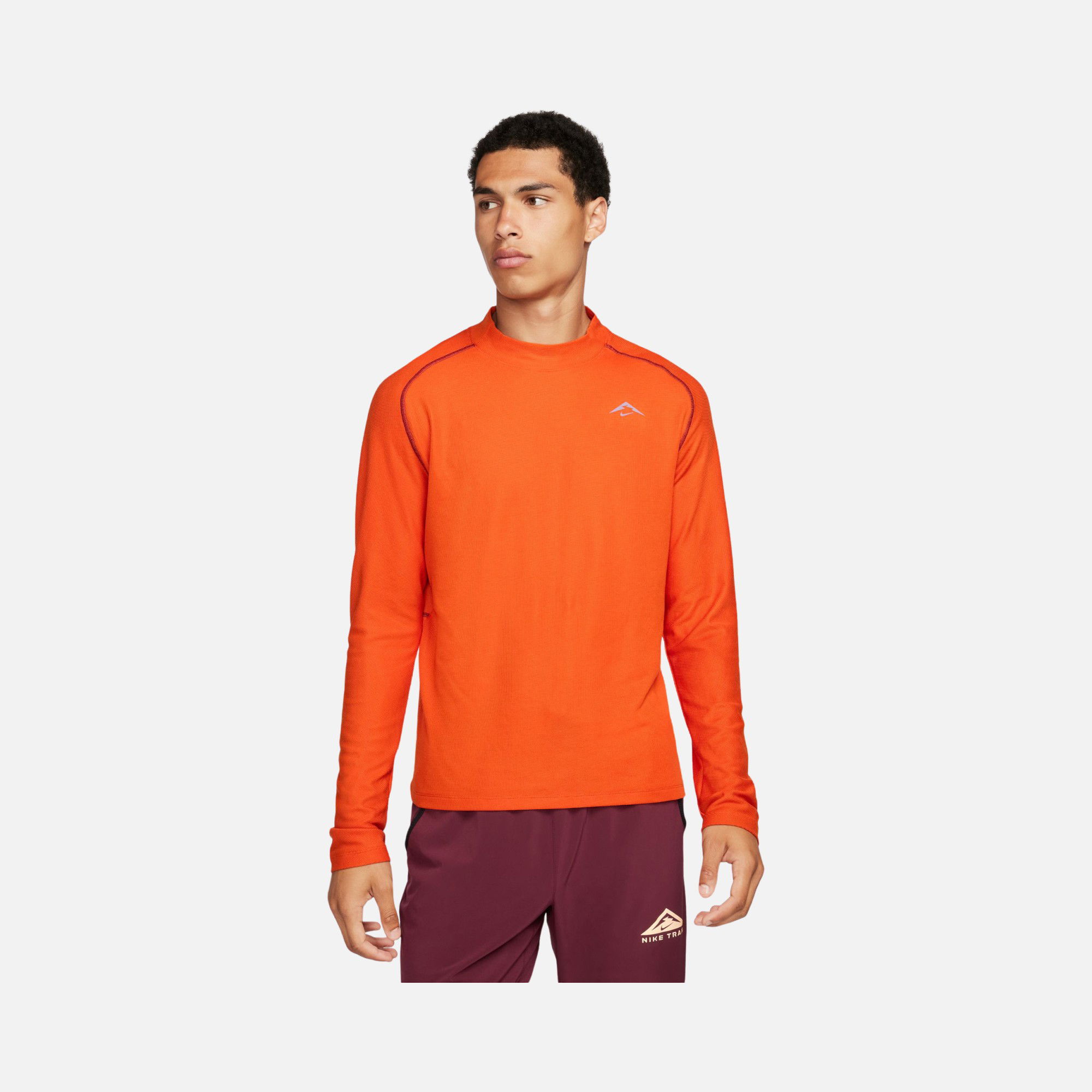 Nike Dri-Fit Trail Running Long-Sleeve Erkek Tişört