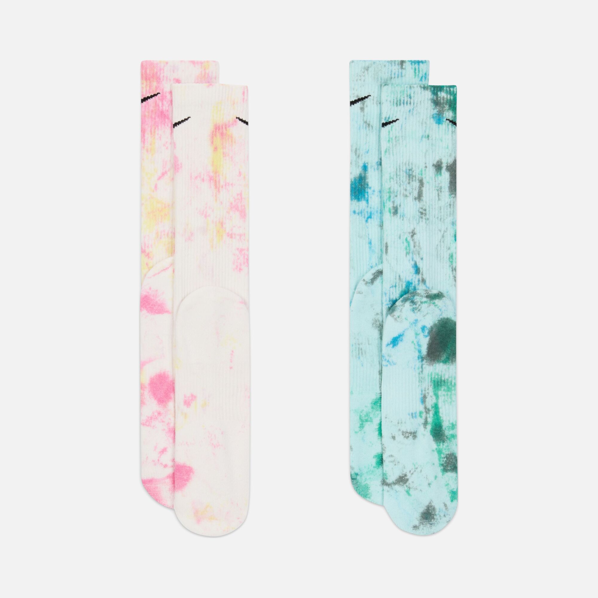 Nike Everyday Plus Cushioned Crew ''Batik Dyed'' (2 Pairs) Unisex Çorap